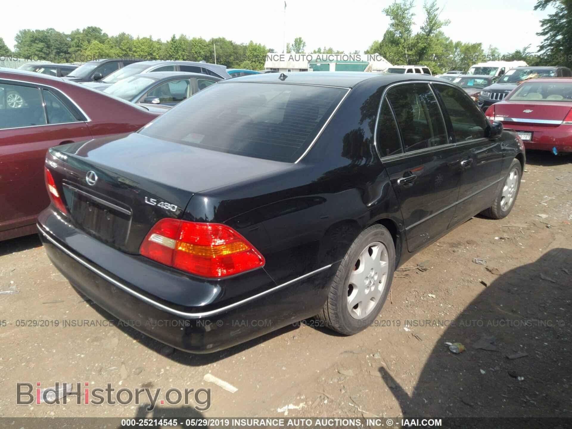 2003 LEXUS LS - VIN: JTHBN30FX30117975 - Фото 4