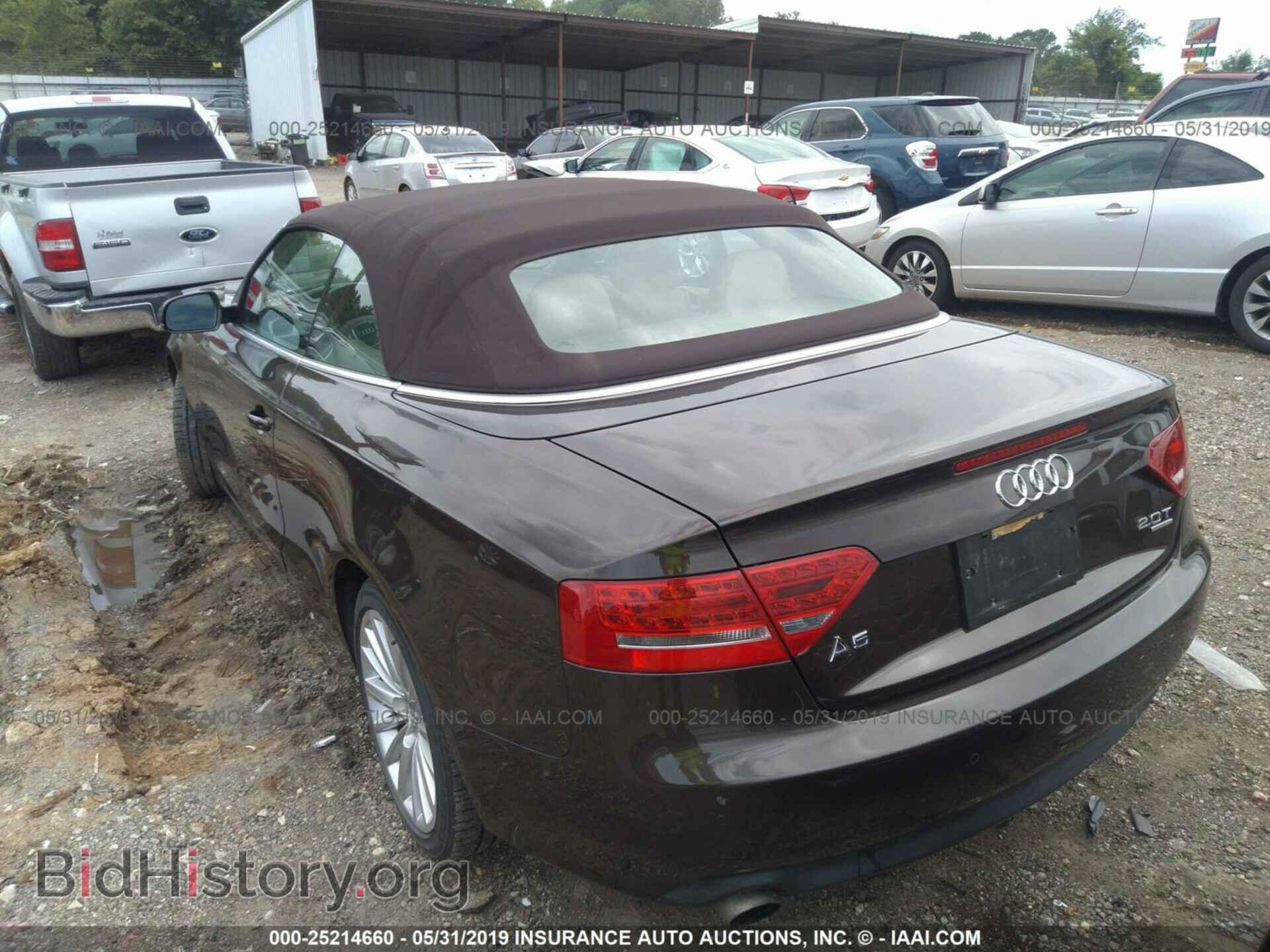 2011 AUDI A5 - VIN: WAULFAFH2BN009798 - Фото 3