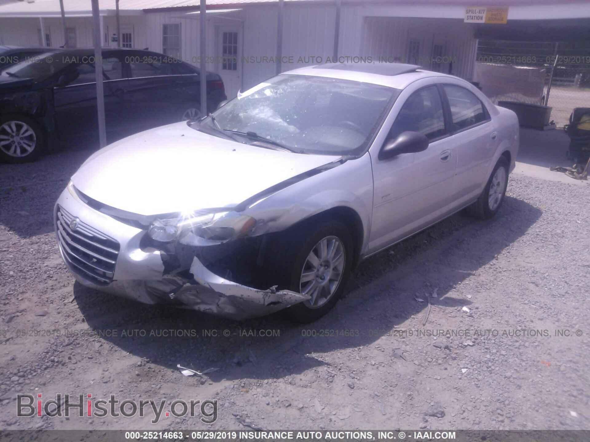 2004 CHRYSLER SEBRING - VIN: 1C3EL56R84N272373 - Фото 2