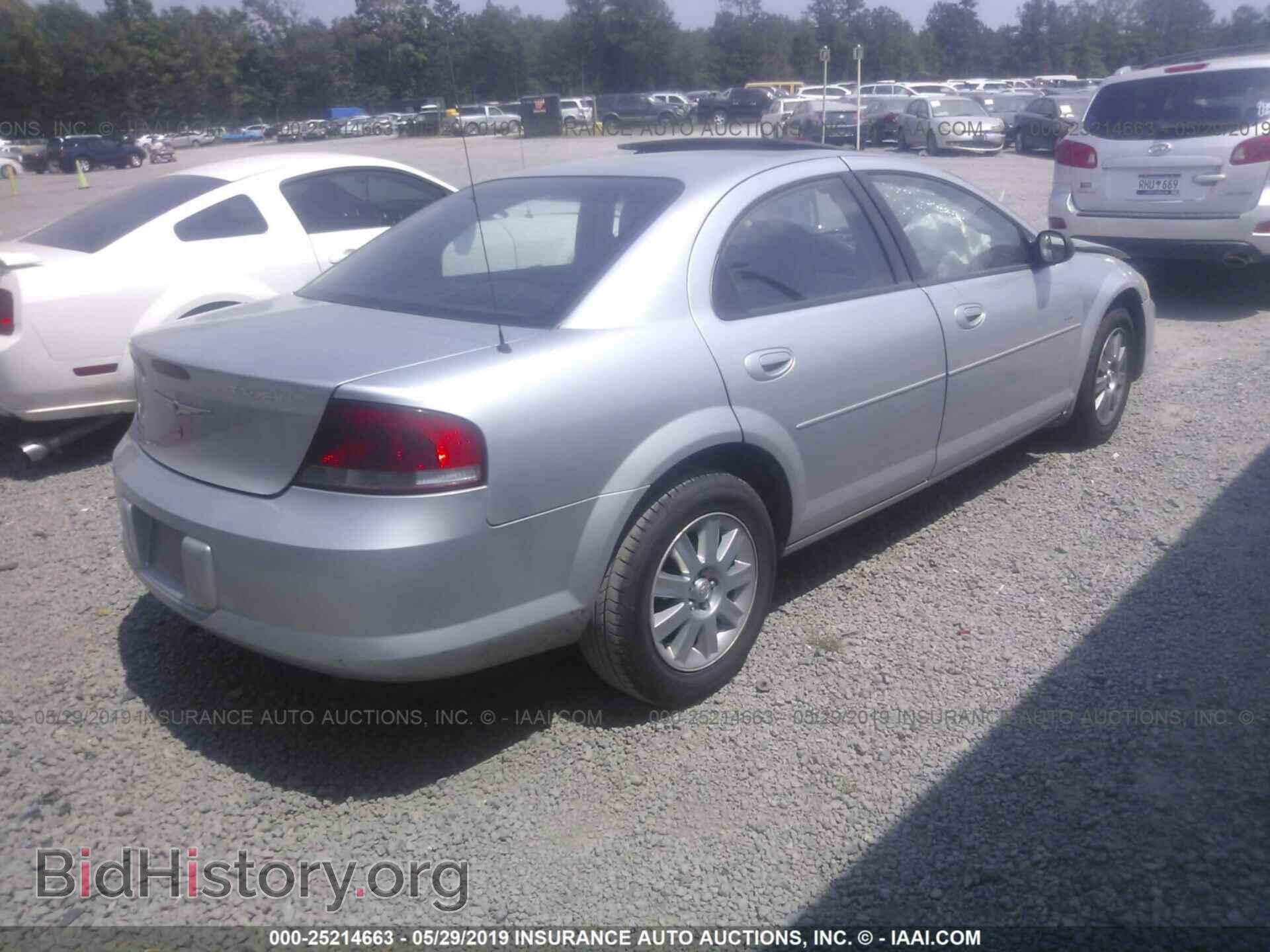 2004 CHRYSLER SEBRING - VIN: 1C3EL56R84N272373 - Фото 4