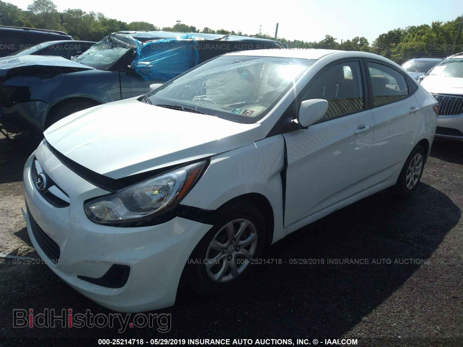 2014 HYUNDAI ACCENT - VIN: KMHCT4AE6EU776876 - Фото 2