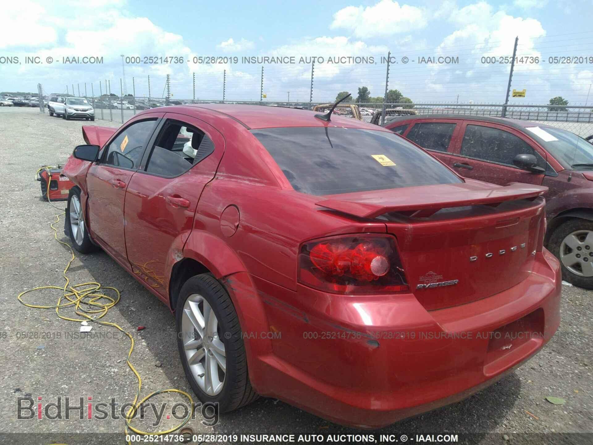 2014 DODGE AVENGER - VIN: 1C3CDZCB7EN188355 - Фото 3