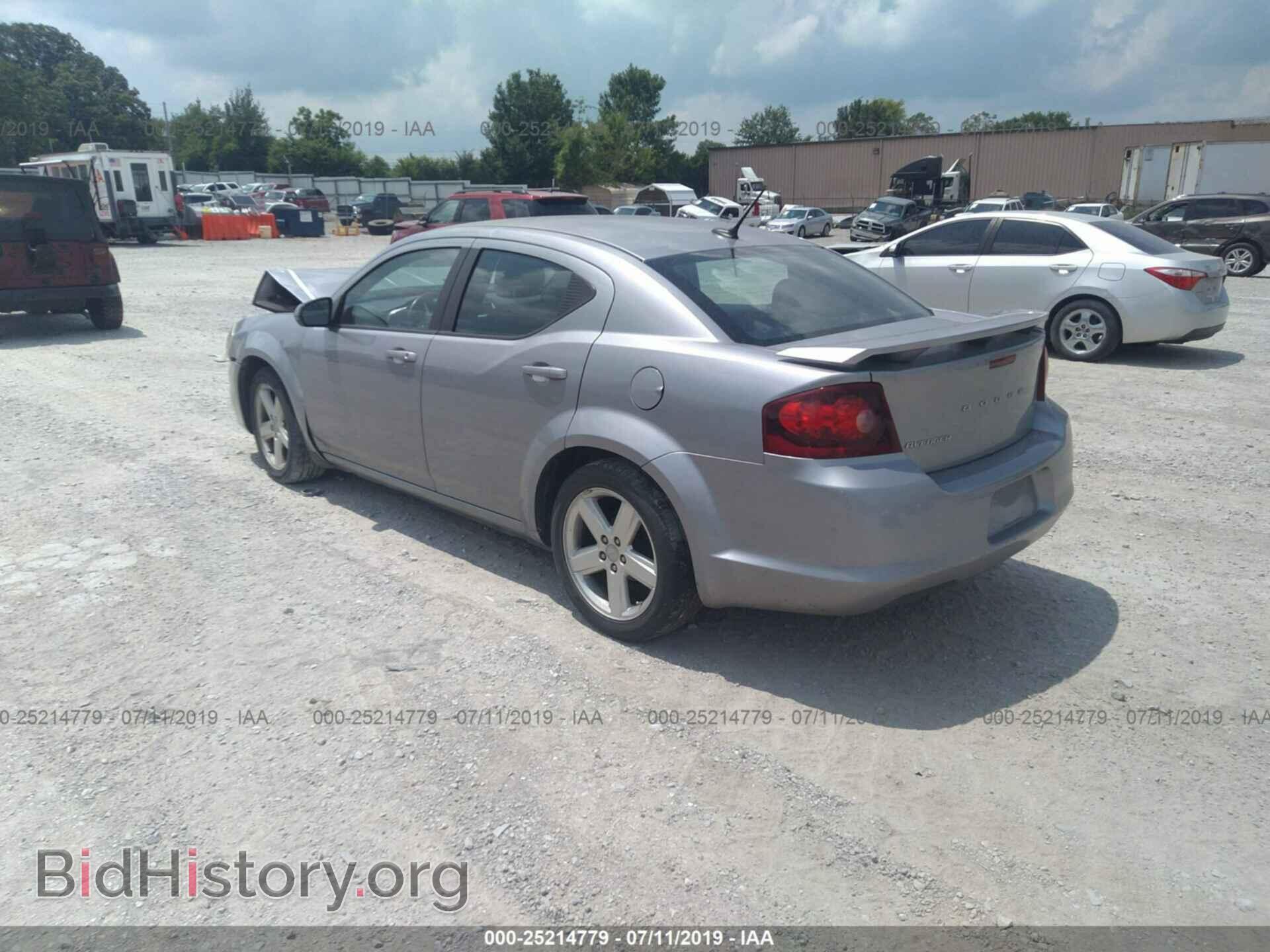 2013 DODGE AVENGER - VIN: 1C3CDZCB3DN660730 - Фото 3