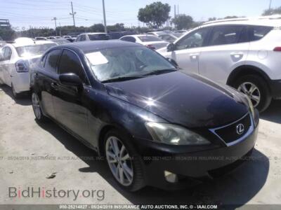 2006 Lexus IS, black — VIN JTHBK262365005209, IAAI