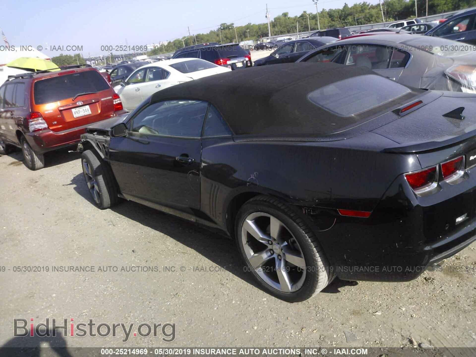 2012 CHEVROLET CAMARO - VIN: 2G1FC3D37C9109033 - Фото 3