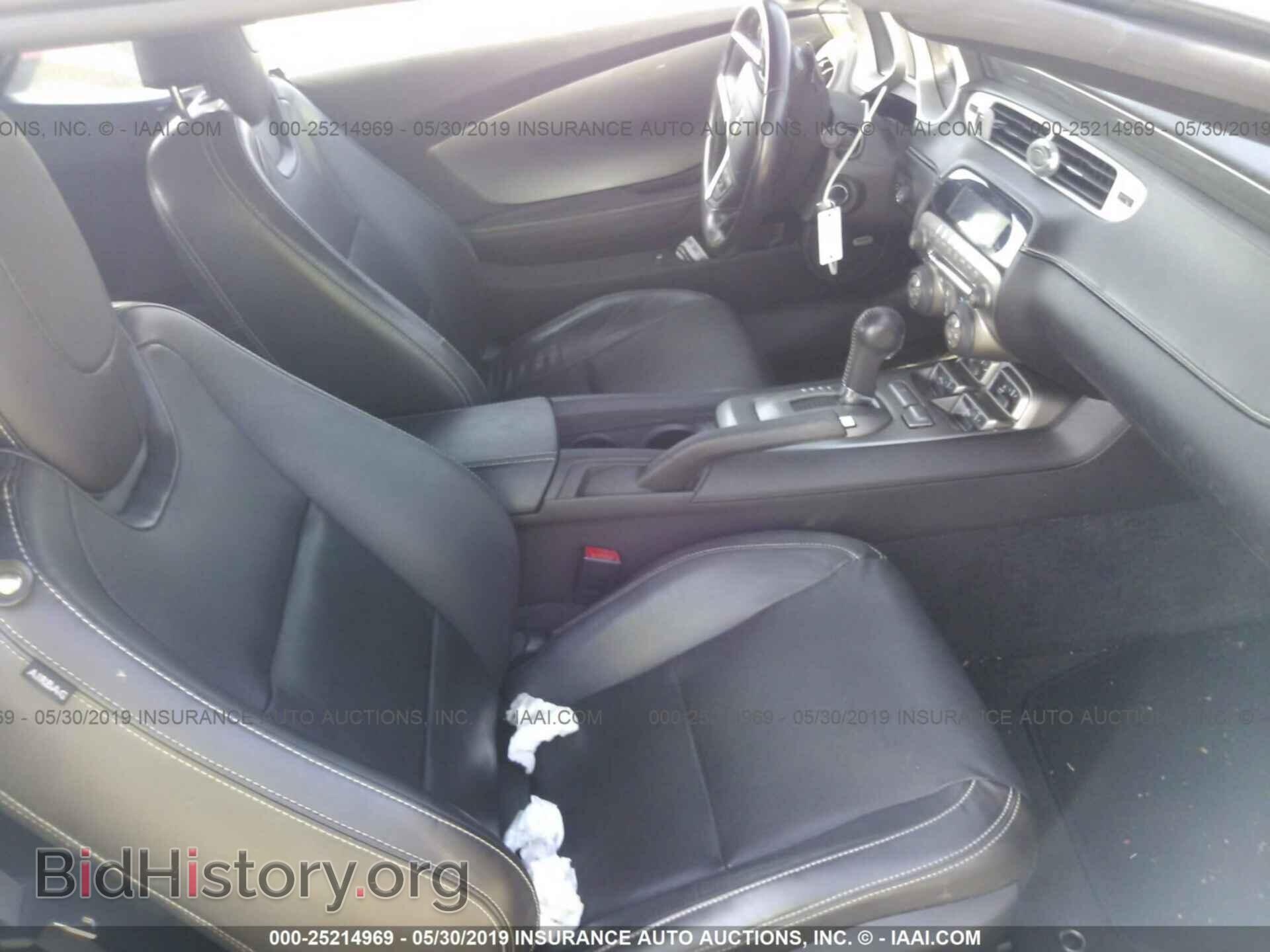 2012 CHEVROLET CAMARO - VIN: 2G1FC3D37C9109033 - Фото 5
