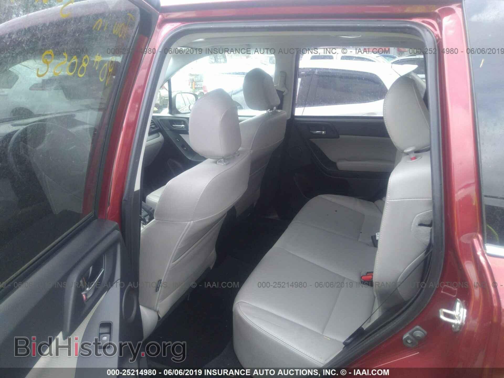 2014 SUBARU FORESTER - VIN: JF2SJAMC6EH434322 - Фото 8