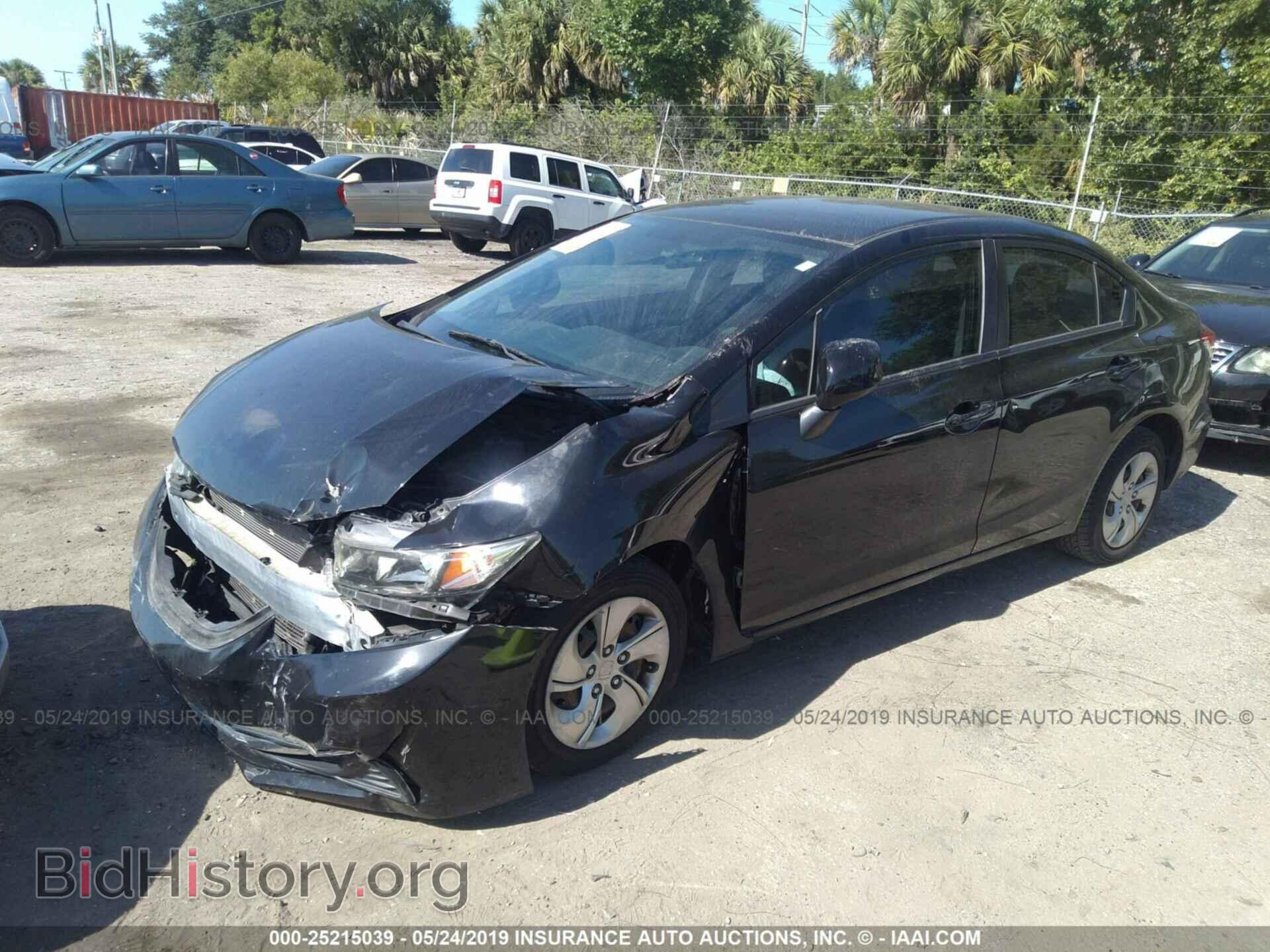 2013 HONDA CIVIC - VIN: 19XFB2F54DE080032 - Фото 2