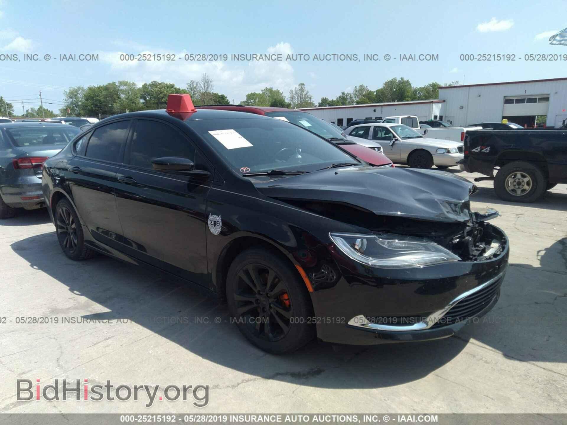 Фотография 1C3CCCAB4GN112257 - CHRYSLER 200 2016