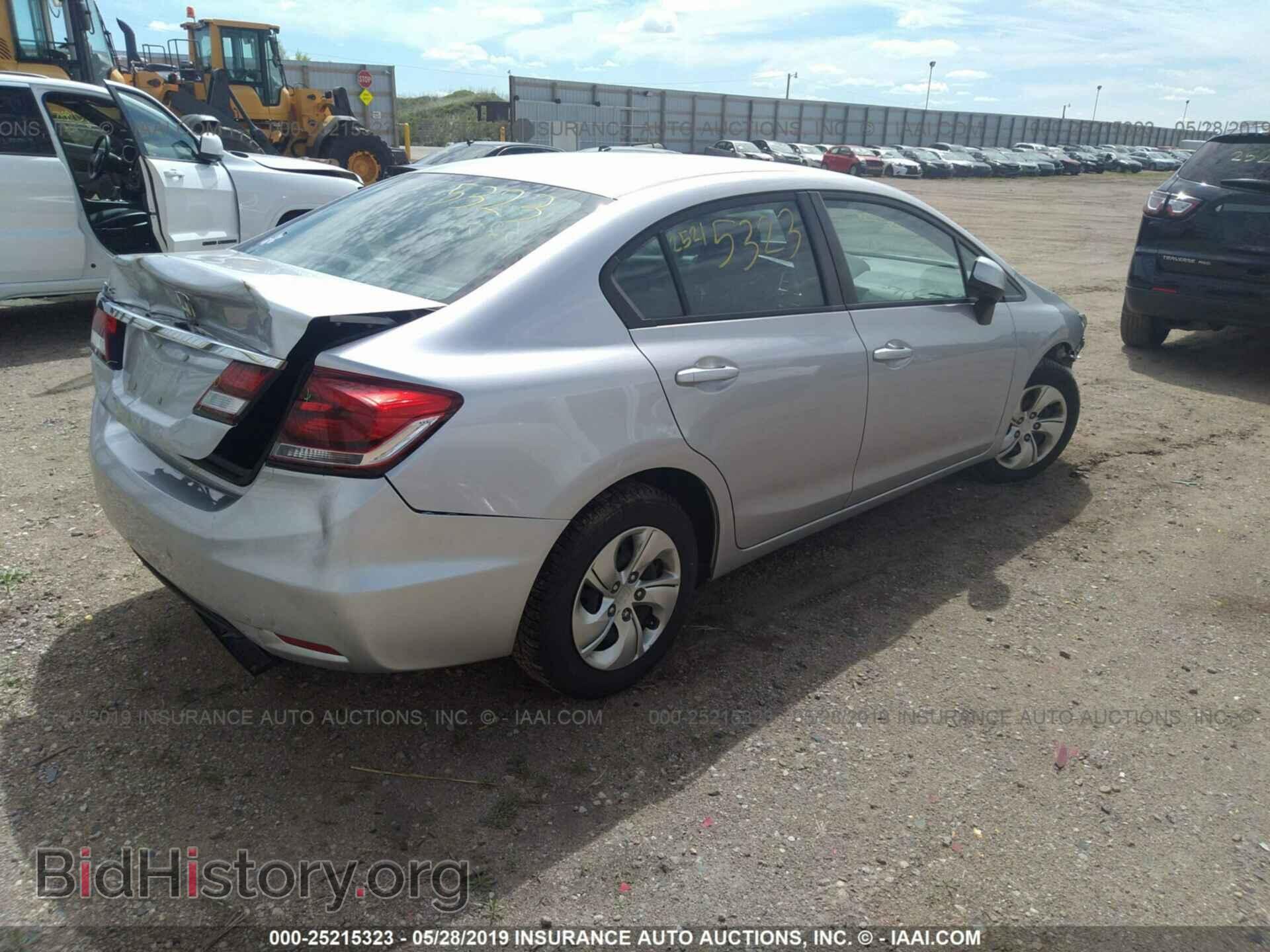 2013 HONDA CIVIC - VIN: 19XFB2F57DE099576 - Фото 4