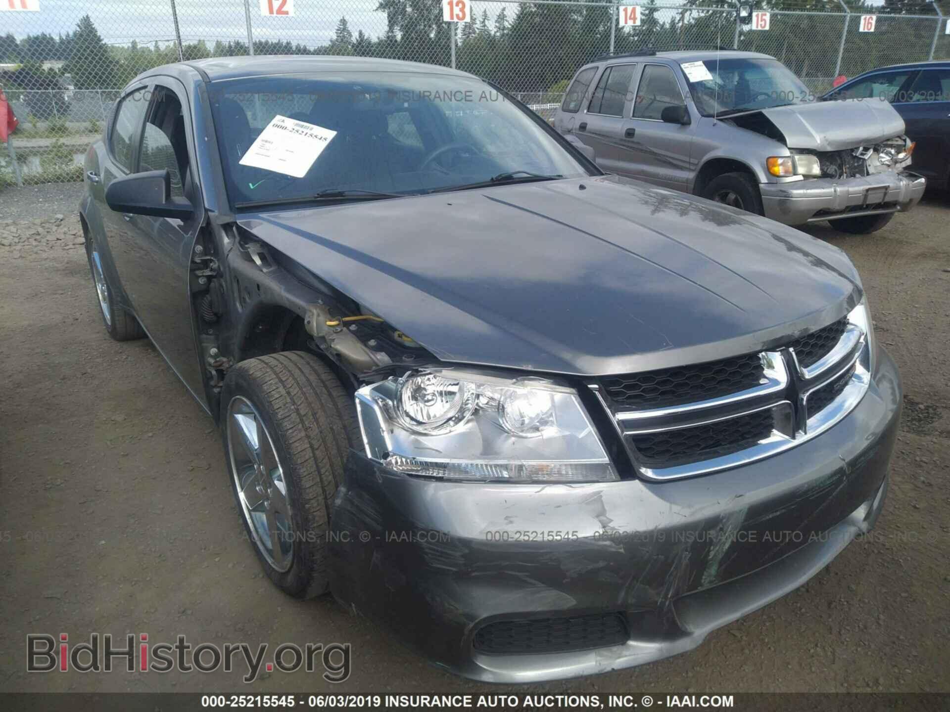 Photo 1C3CDZAB4DN657404 - DODGE AVENGER 2013
