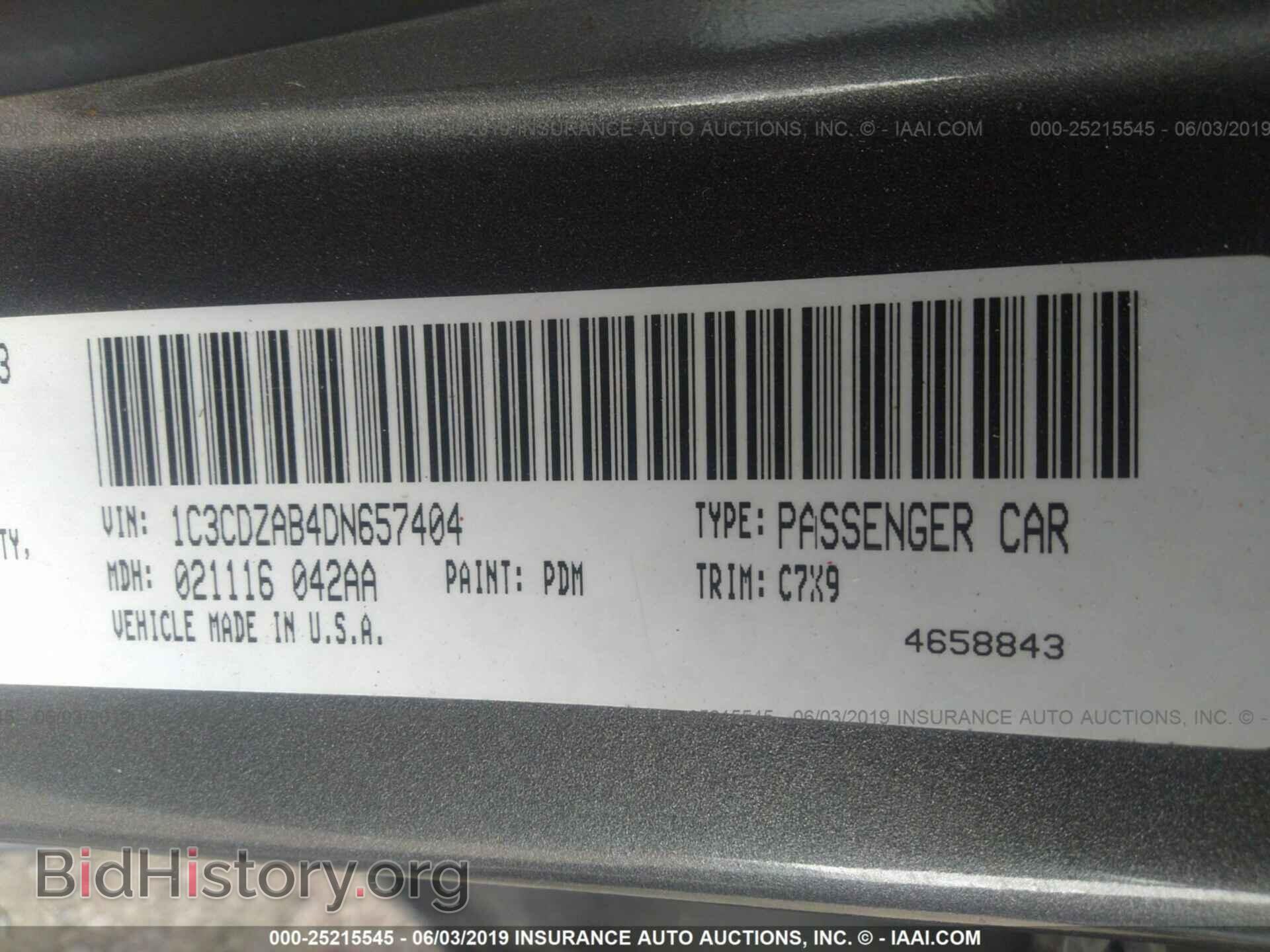 2013 DODGE AVENGER - VIN: 1C3CDZAB4DN657404 - Photo 9