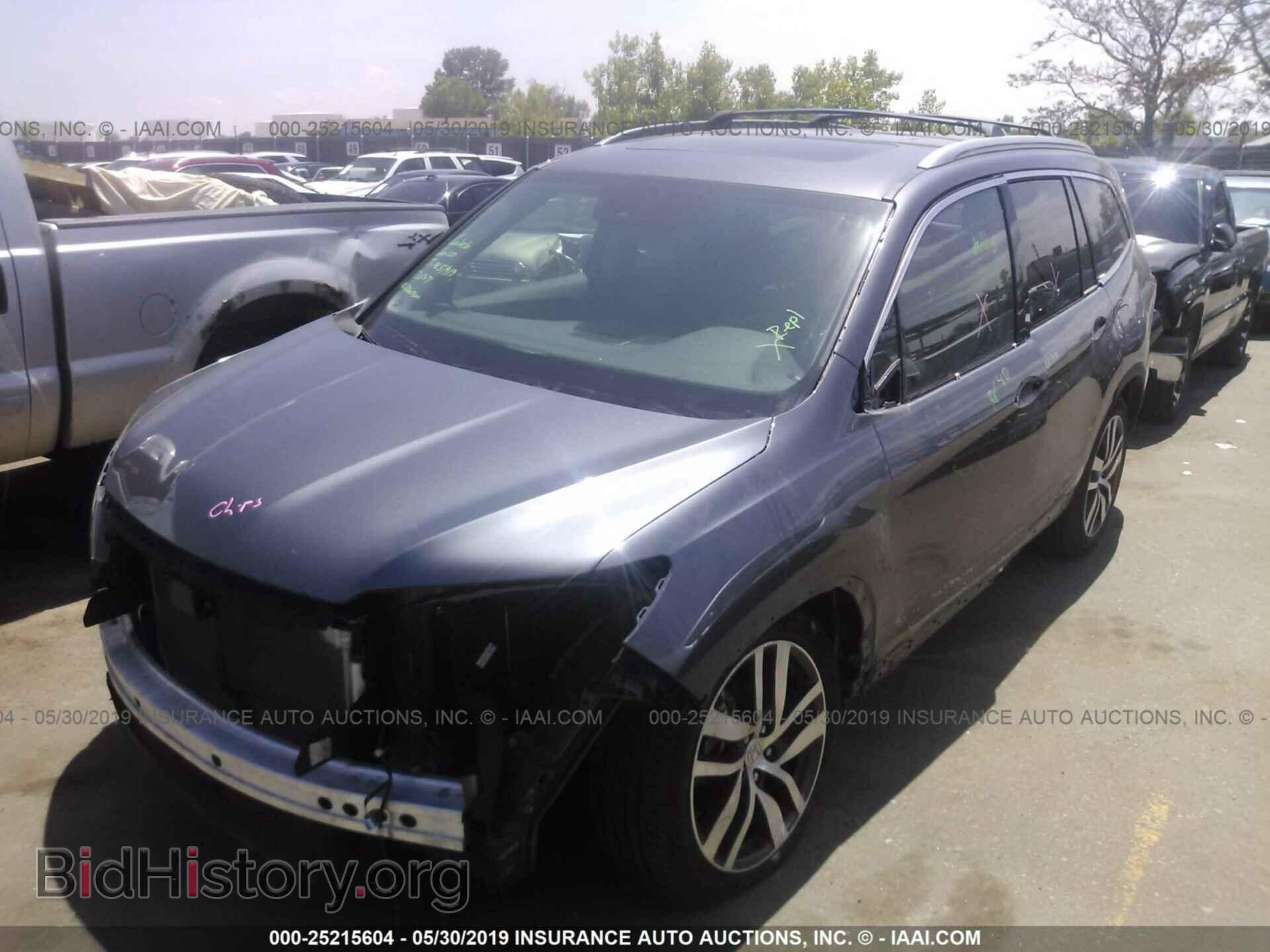 2017 HONDA PILOT - VIN: 5FNYF6H00HB000425 - Фото 2