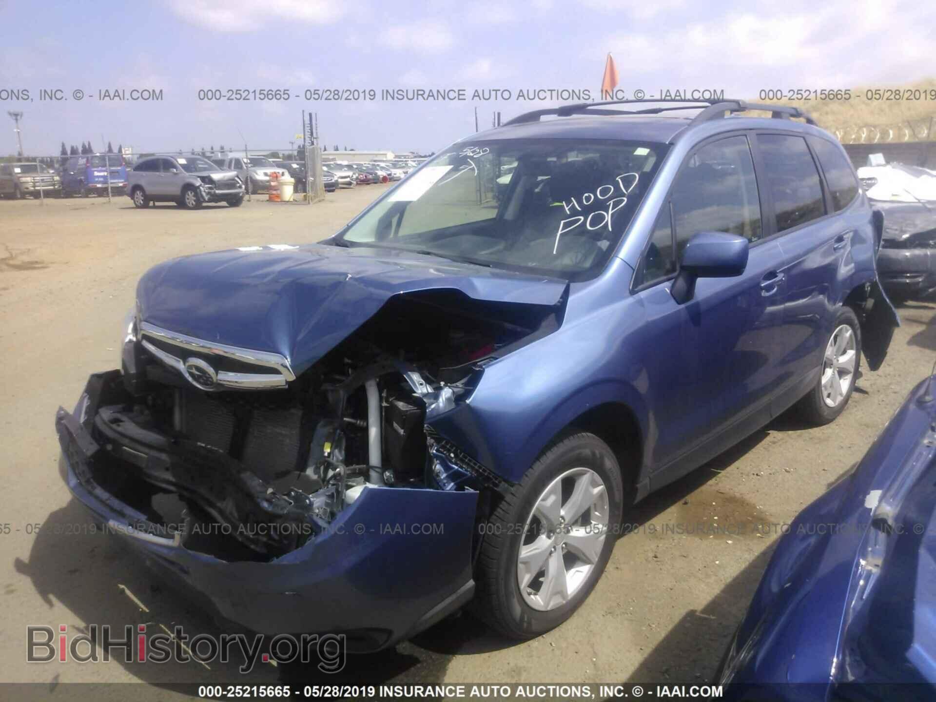 2016 SUBARU FORESTER - VIN: JF2SJADC7GH459474 - Фото 2