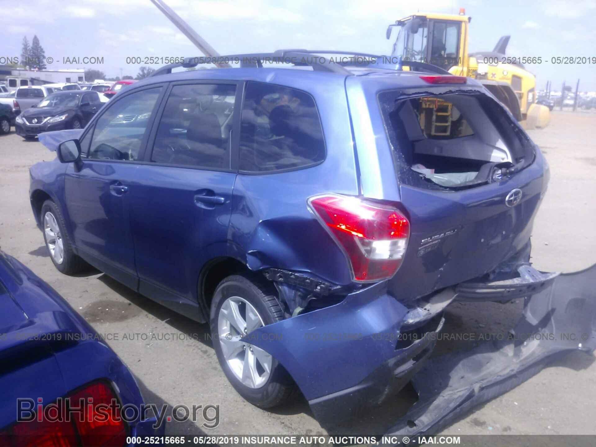 2016 SUBARU FORESTER - VIN: JF2SJADC7GH459474 - Фото 3