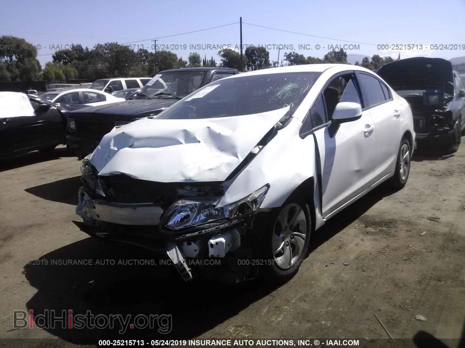 2013 HONDA CIVIC - VIN: 19XFB2F51DE220067 - Фото 2