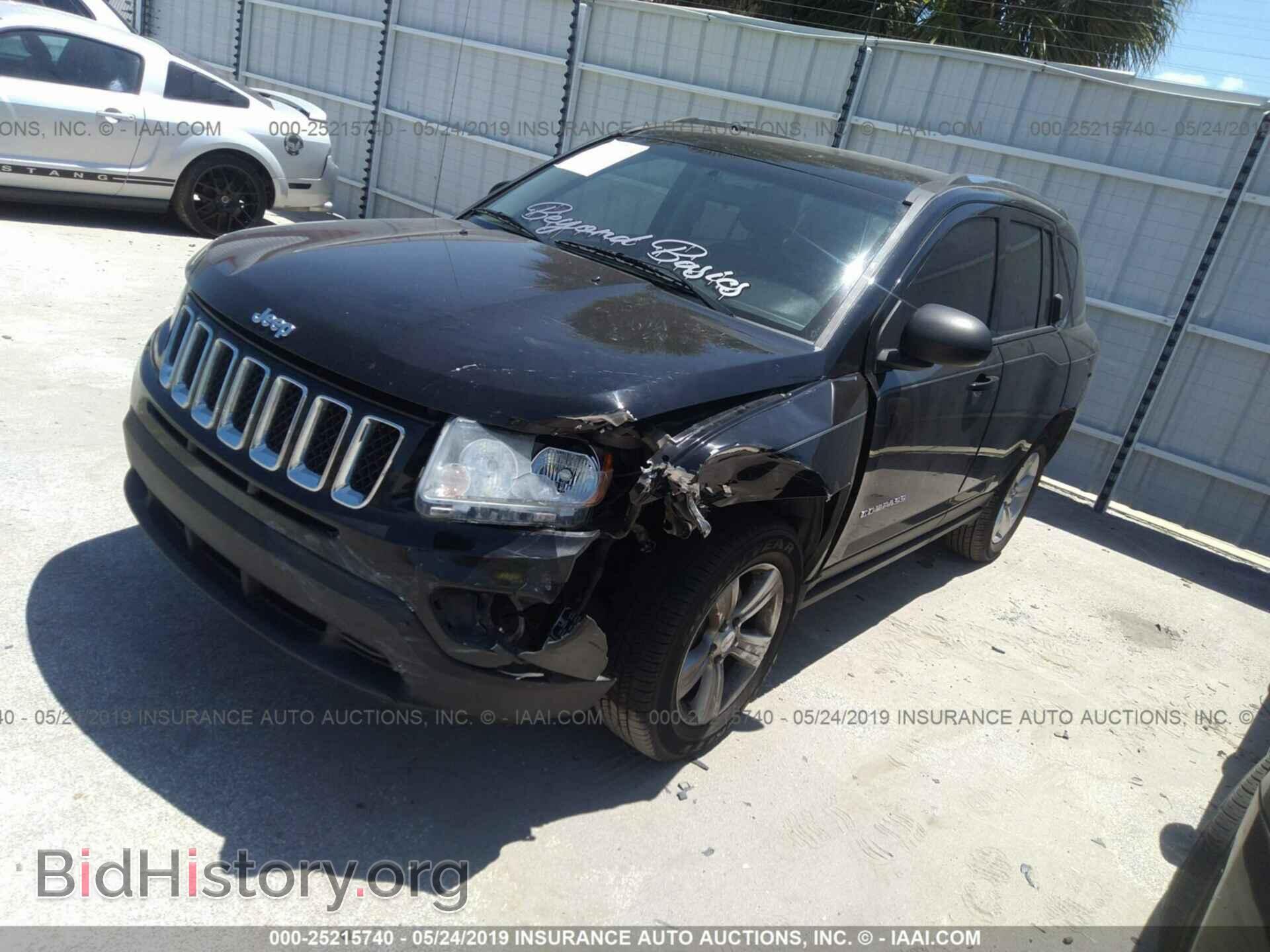 2012 JEEP COMPASS - VIN: 1C4NJCEB6CD515001 - Фото 2