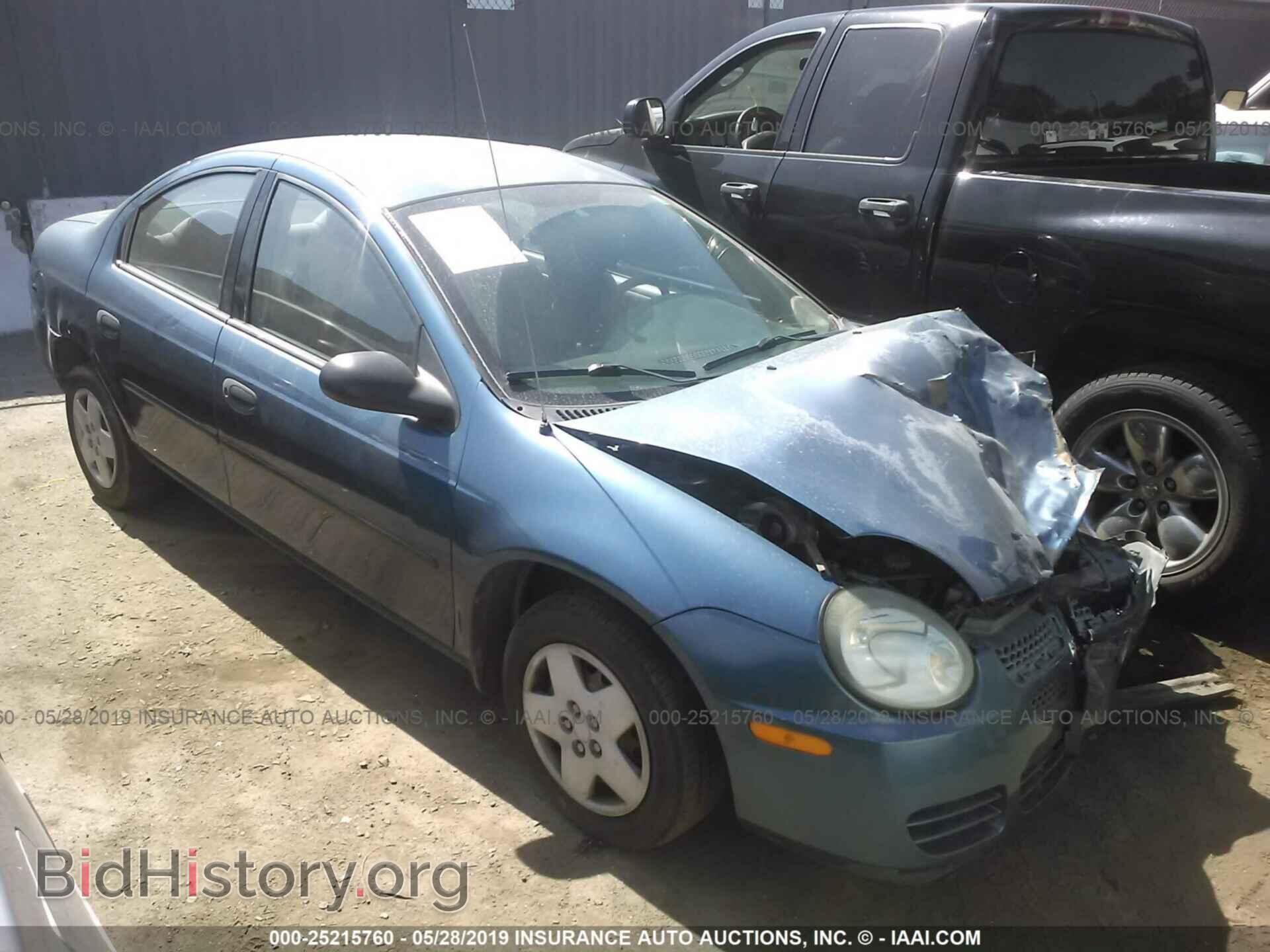 Фотография 1B3ES26C93D235430 - DODGE NEON 2003