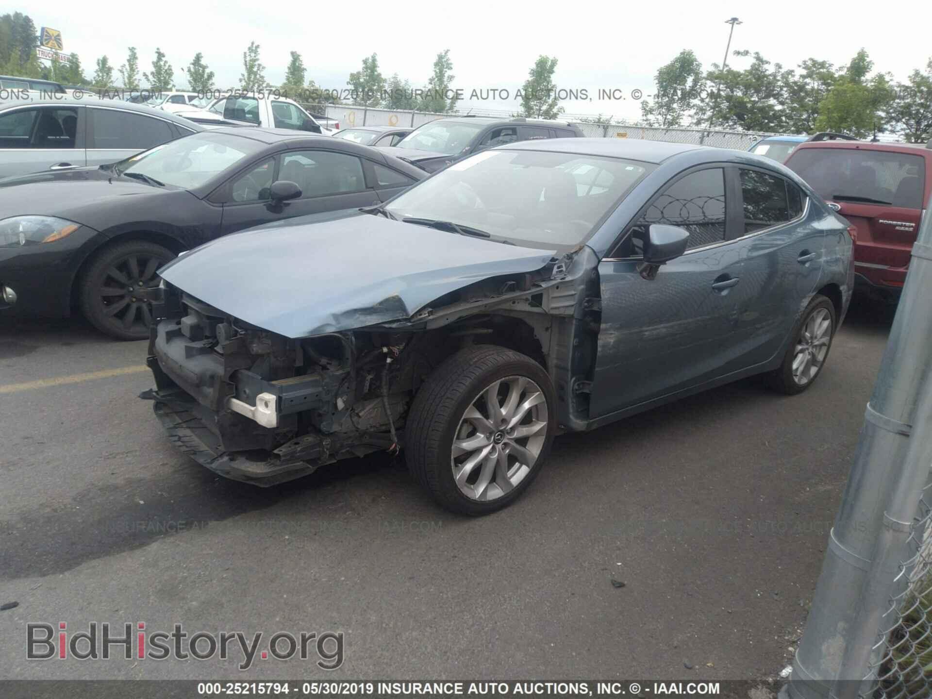 2014 MAZDA 3 - VIN: JM1BM1V39E1141009 - Фото 2
