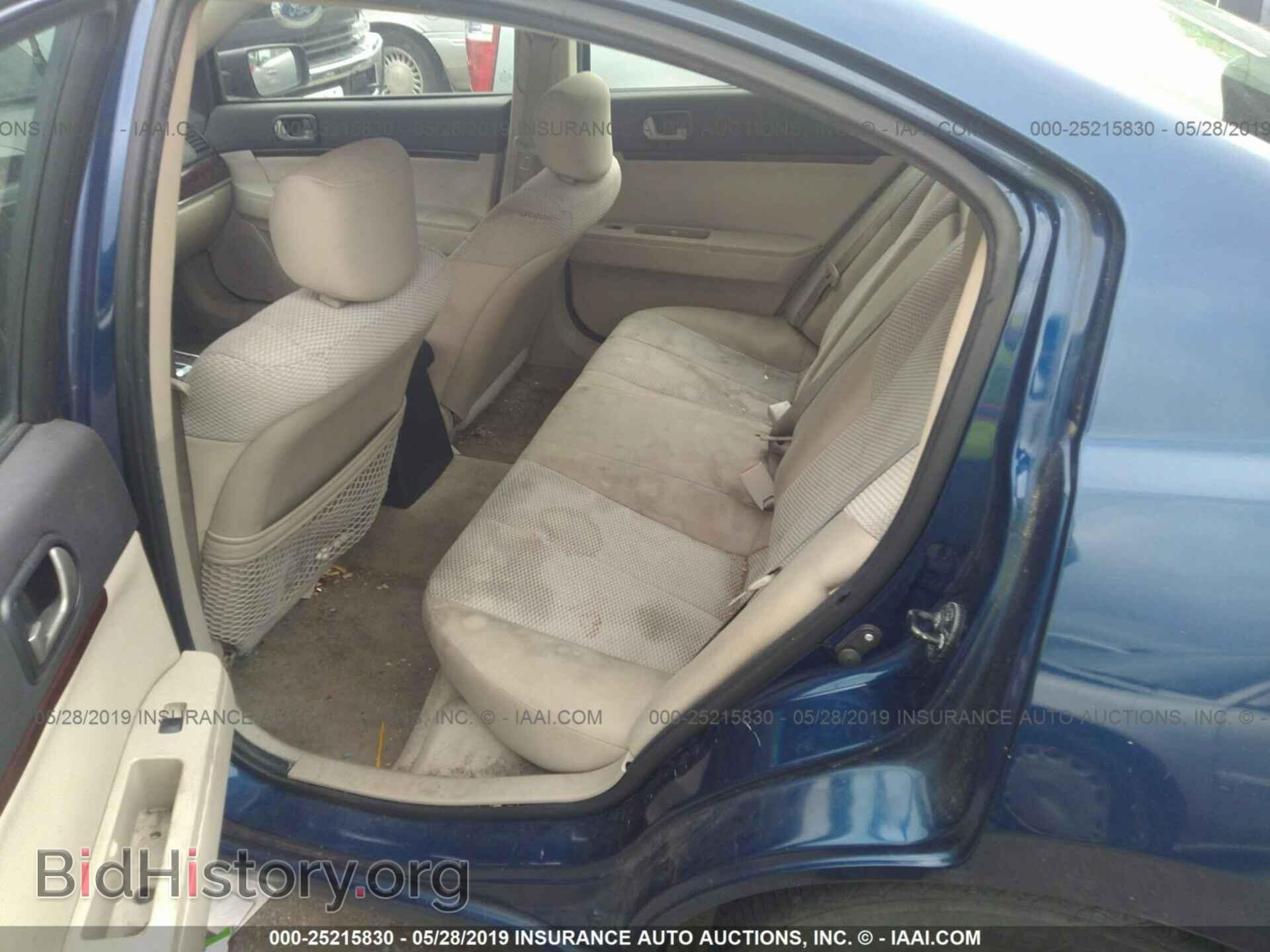 2009 MITSUBISHI GALANT - VIN: 4A3AB36F79E015961 - Фото 8