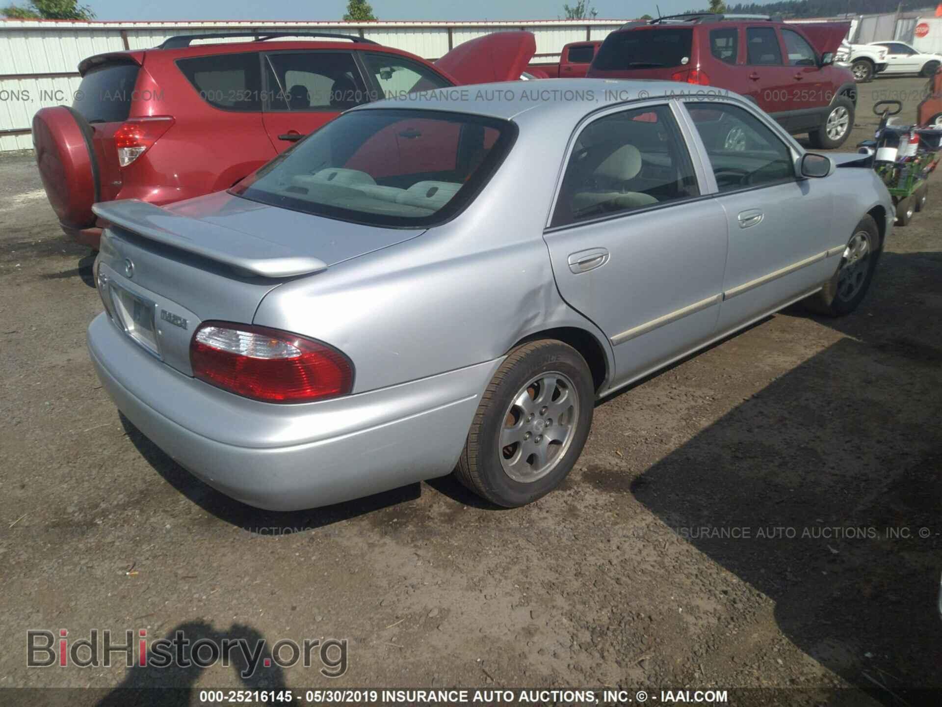 2001 MAZDA 626 - VIN: 1YVGF22C815236703 - Фото 4