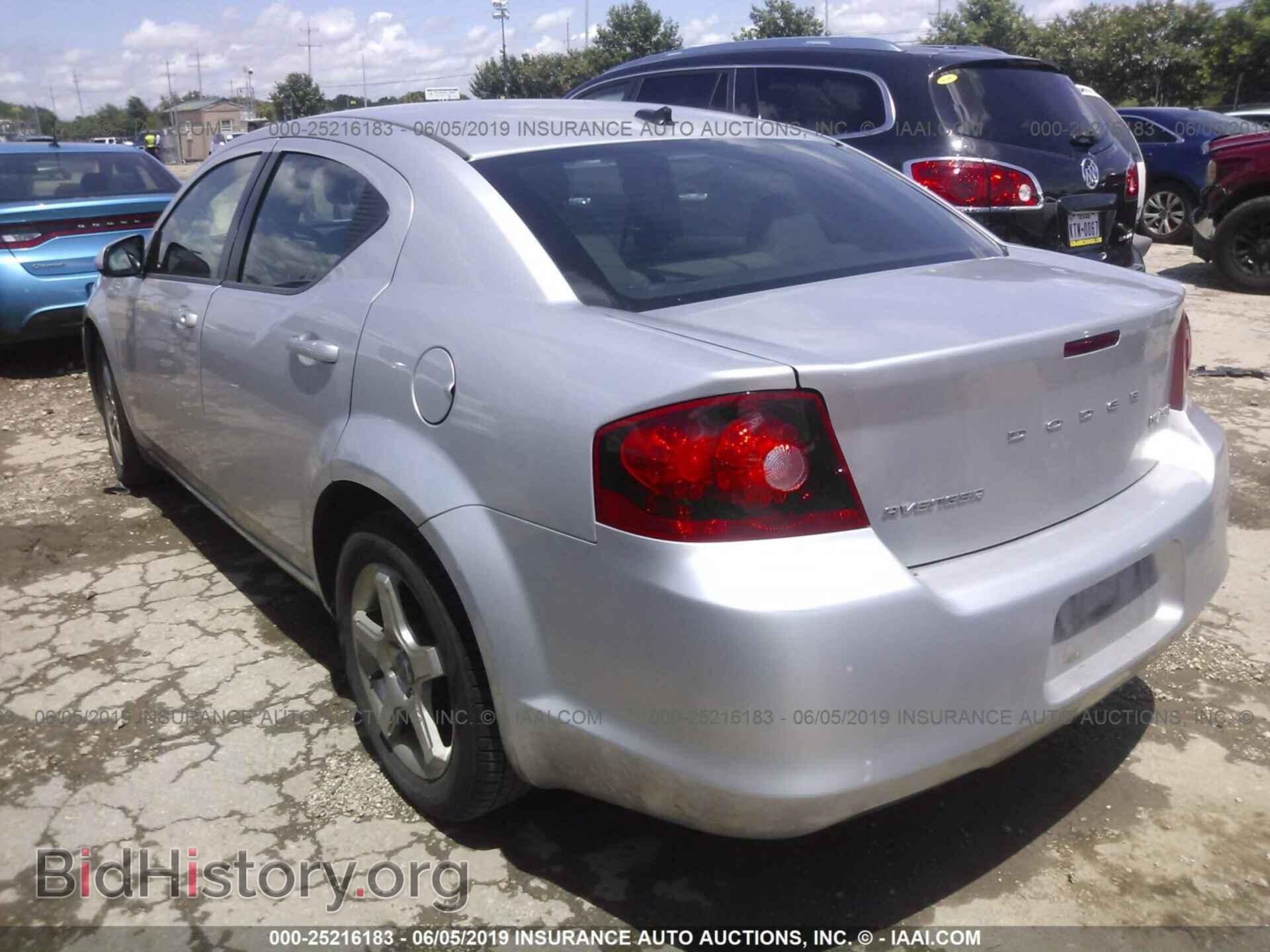 2011 DODGE AVENGER - VIN: 1B3BD1FB7BN528508 - Фото 3