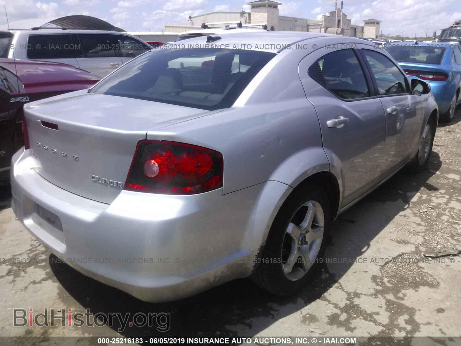 2011 DODGE AVENGER - VIN: 1B3BD1FB7BN528508 - Фото 4