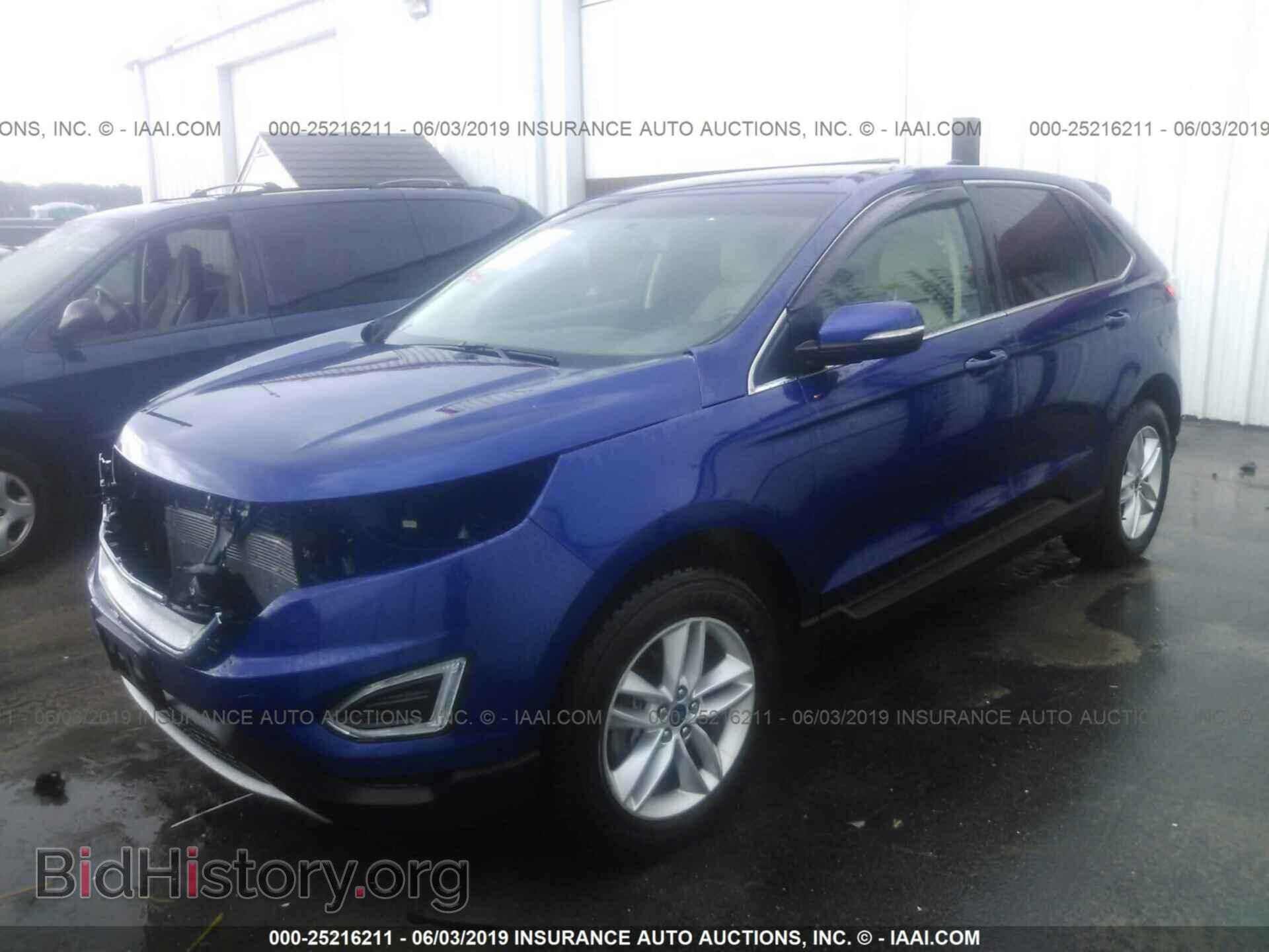2015 FORD EDGE - VIN: 2FMTK3J86FBC42095 - Фото 2