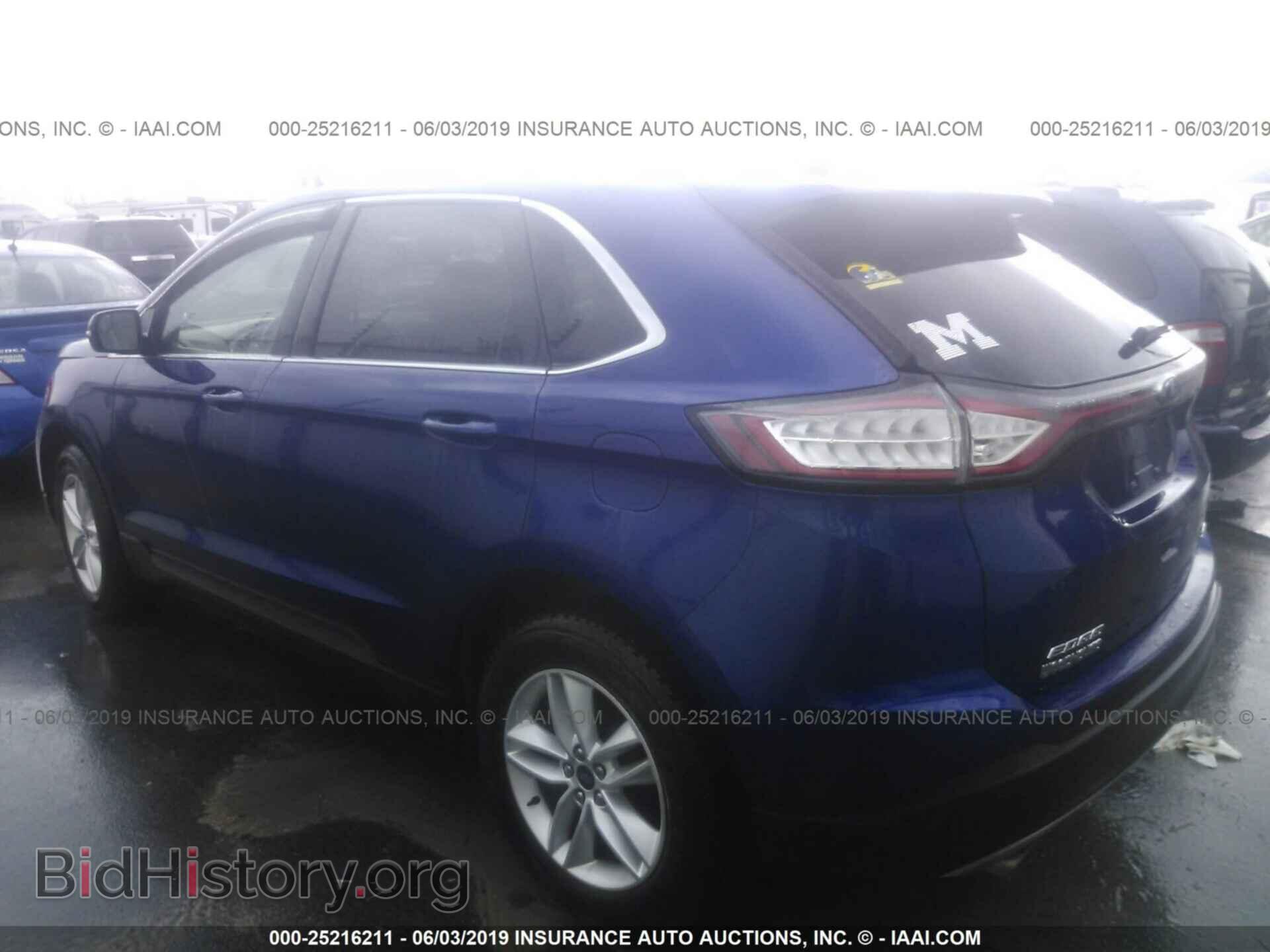 2015 FORD EDGE - VIN: 2FMTK3J86FBC42095 - Фото 3