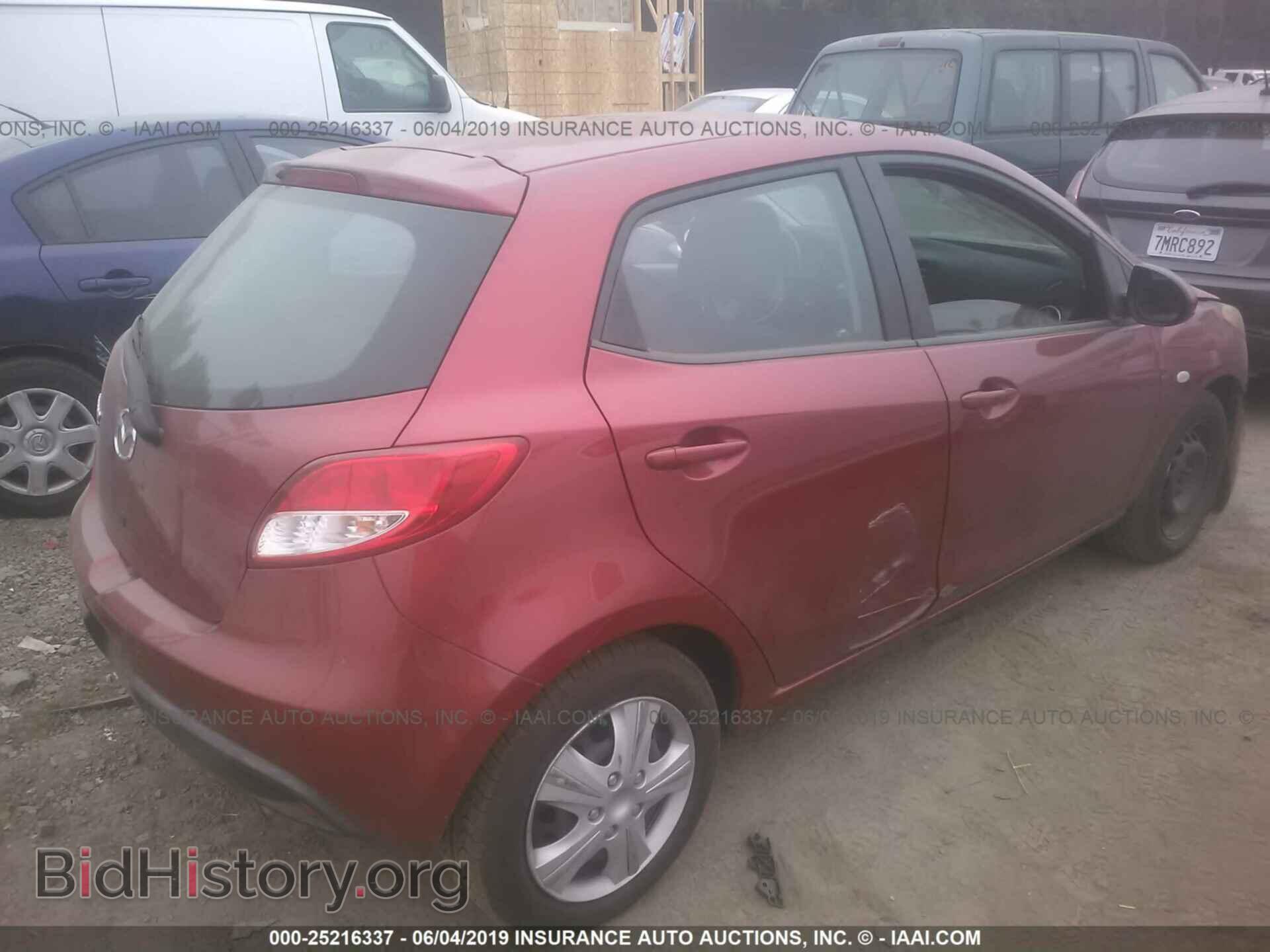 2014 MAZDA MAZDA2 - VIN: JM1DE1KZ9E0186830 - Фото 4
