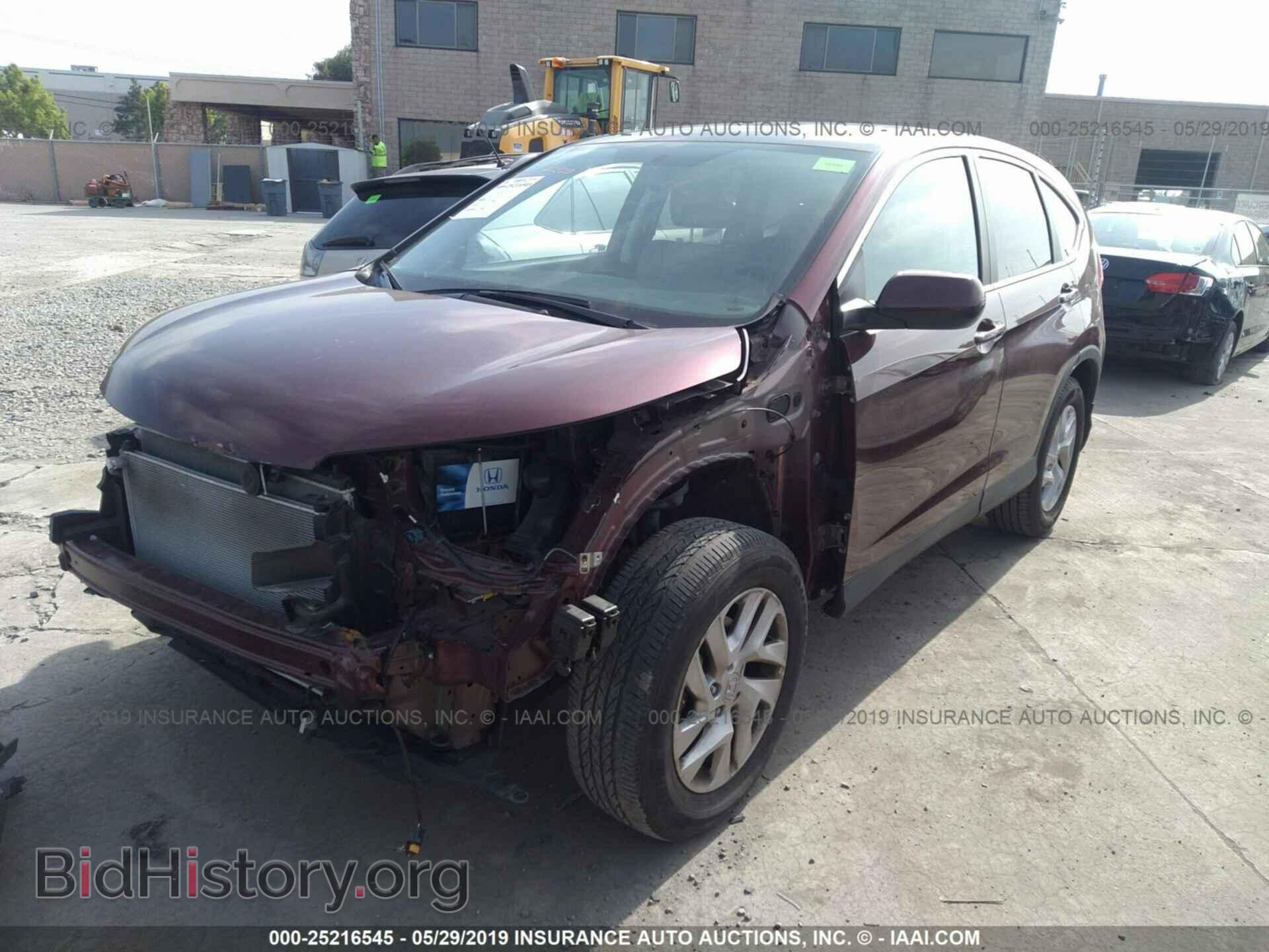 2015 HONDA CR-V - VIN: 2HKRM4H53FH685626 - Фото 2