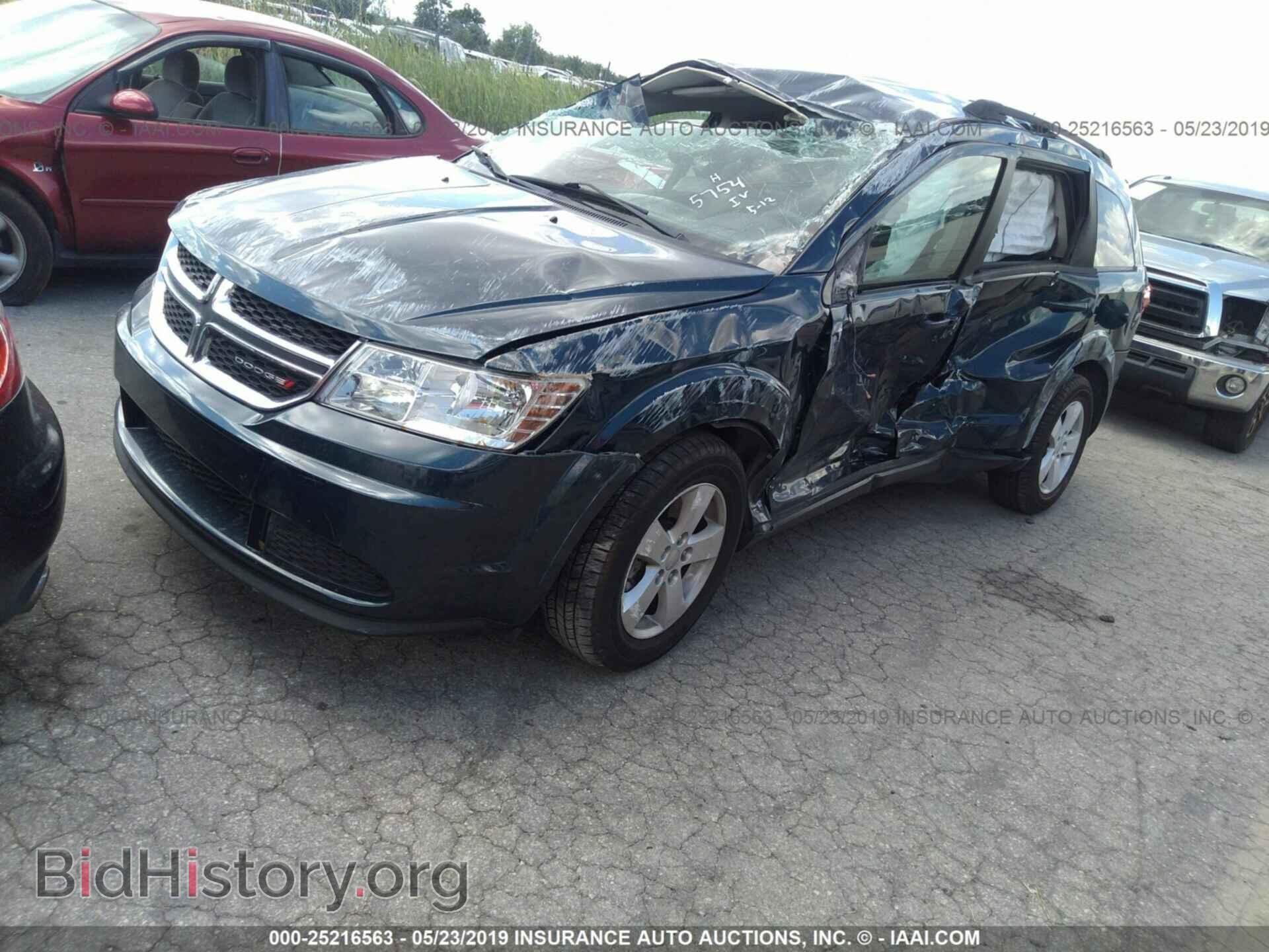 2013 DODGE JOURNEY - VIN: 3C4PDCAB0DT555754 - Фото 2