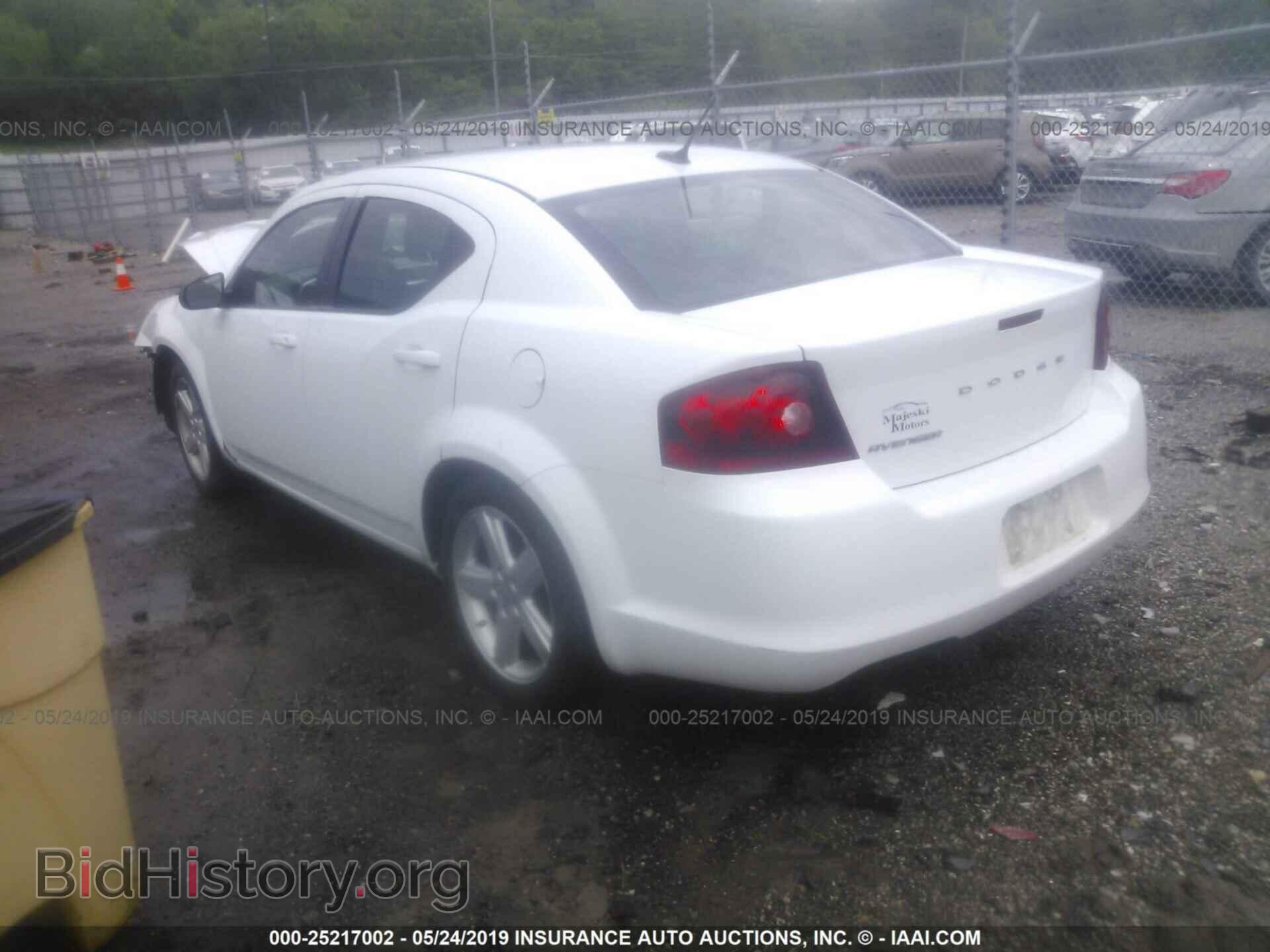 2013 DODGE AVENGER - VIN: 1C3CDZAB8DN537878 - Фото 3