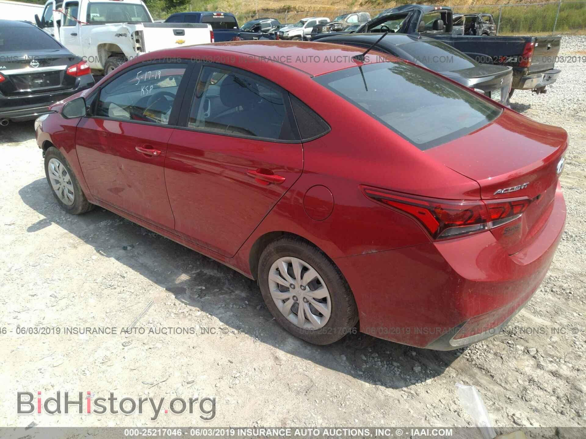 2019 HYUNDAI ACCENT - VIN: 3KPC24A36KE071740 - Фото 3