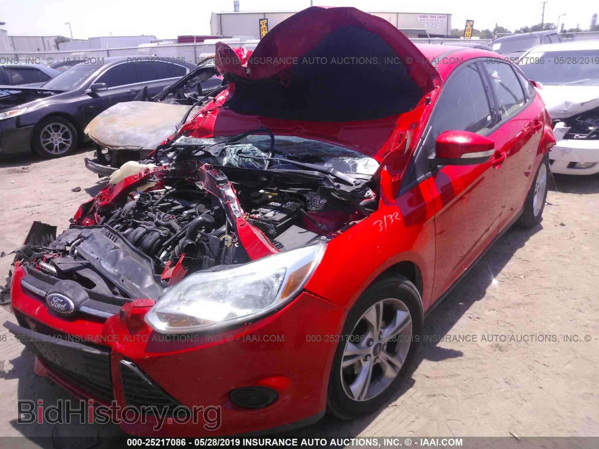 2014 FORD FOCUS - VIN: 1FADP3F20EL140245 - Фото 2