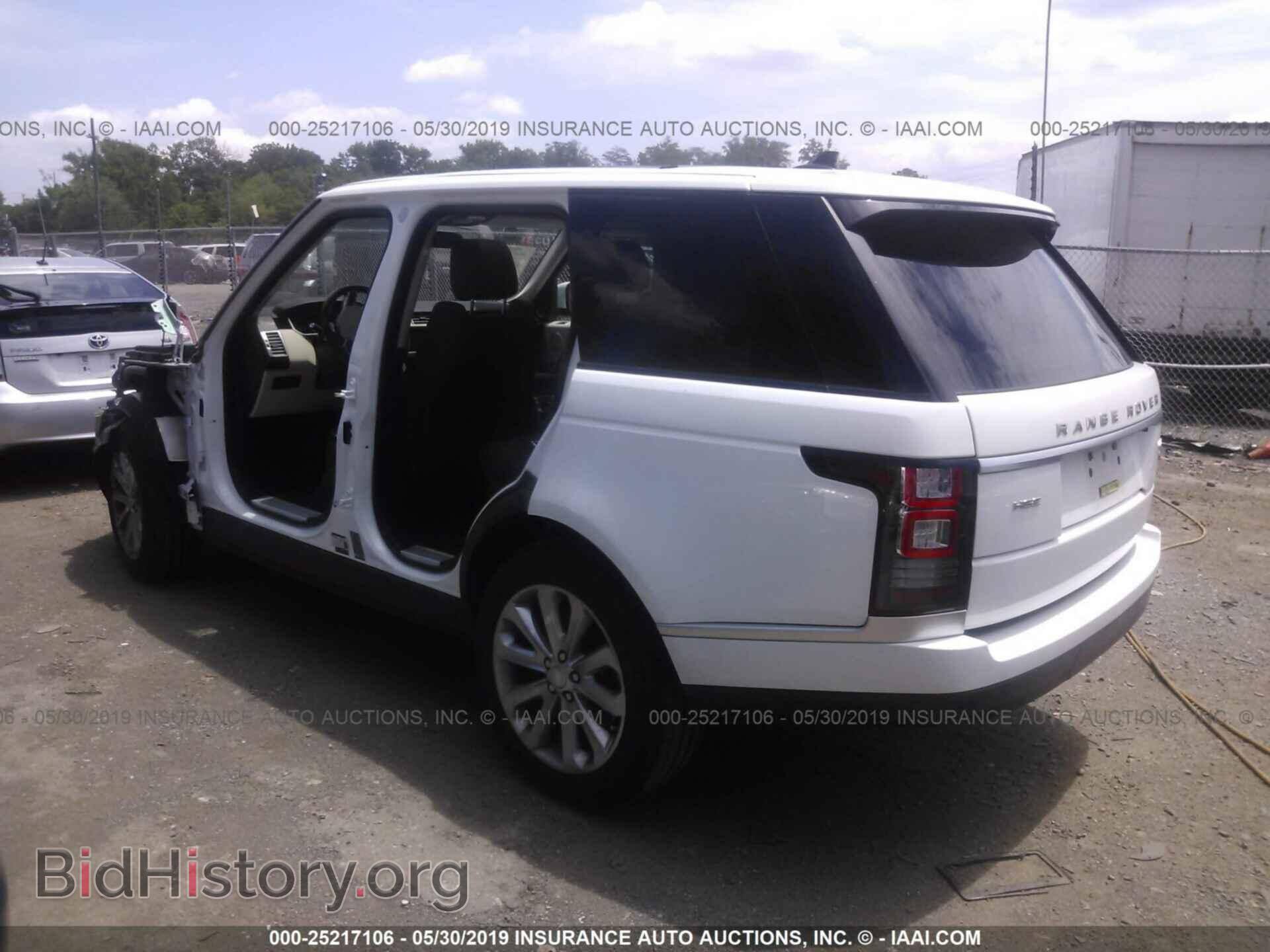 2016 LAND ROVER RANGE ROVER - VIN: SALGS2VF0GA274555 - Фото 3
