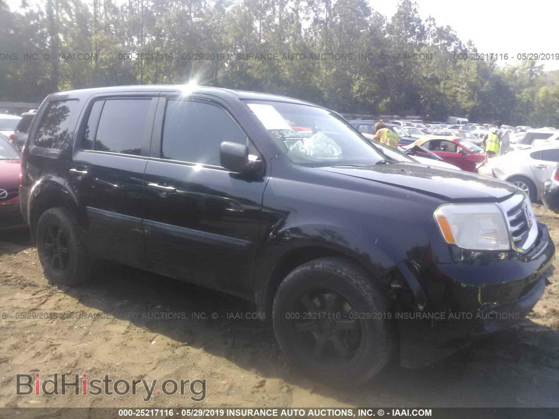 Фотография 5FNYF3H27DB003364 - HONDA PILOT 2013