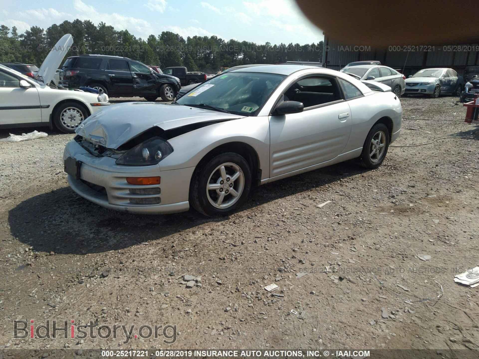 2000 MITSUBISHI ECLIPSE - VIN: 4A3AC34G5YE139816 - Фото 2