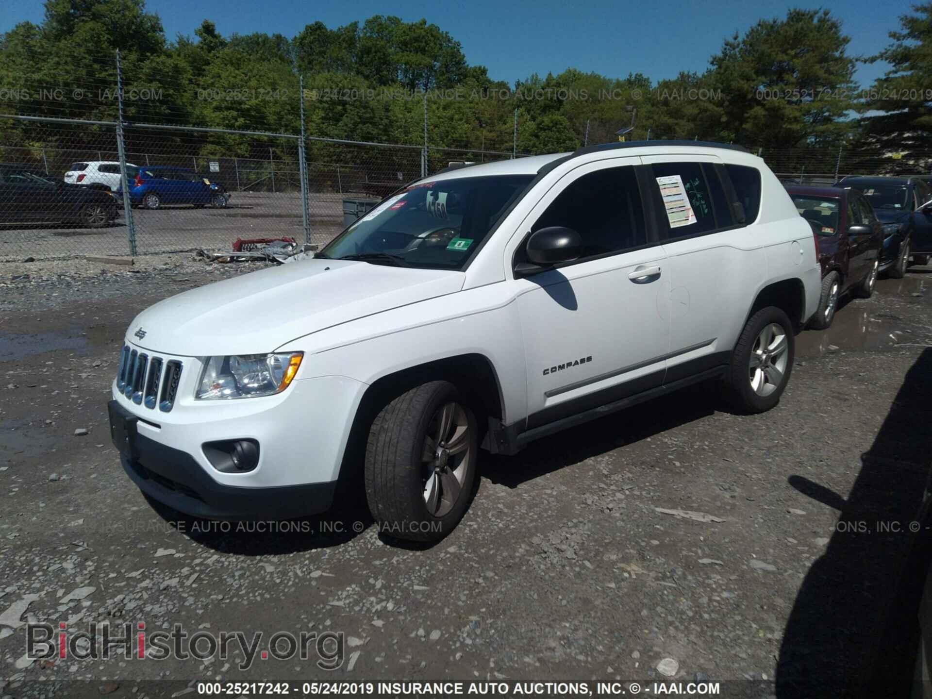 2012 JEEP COMPASS - VIN: 1C4NJCBB6CD554269 - Фото 2