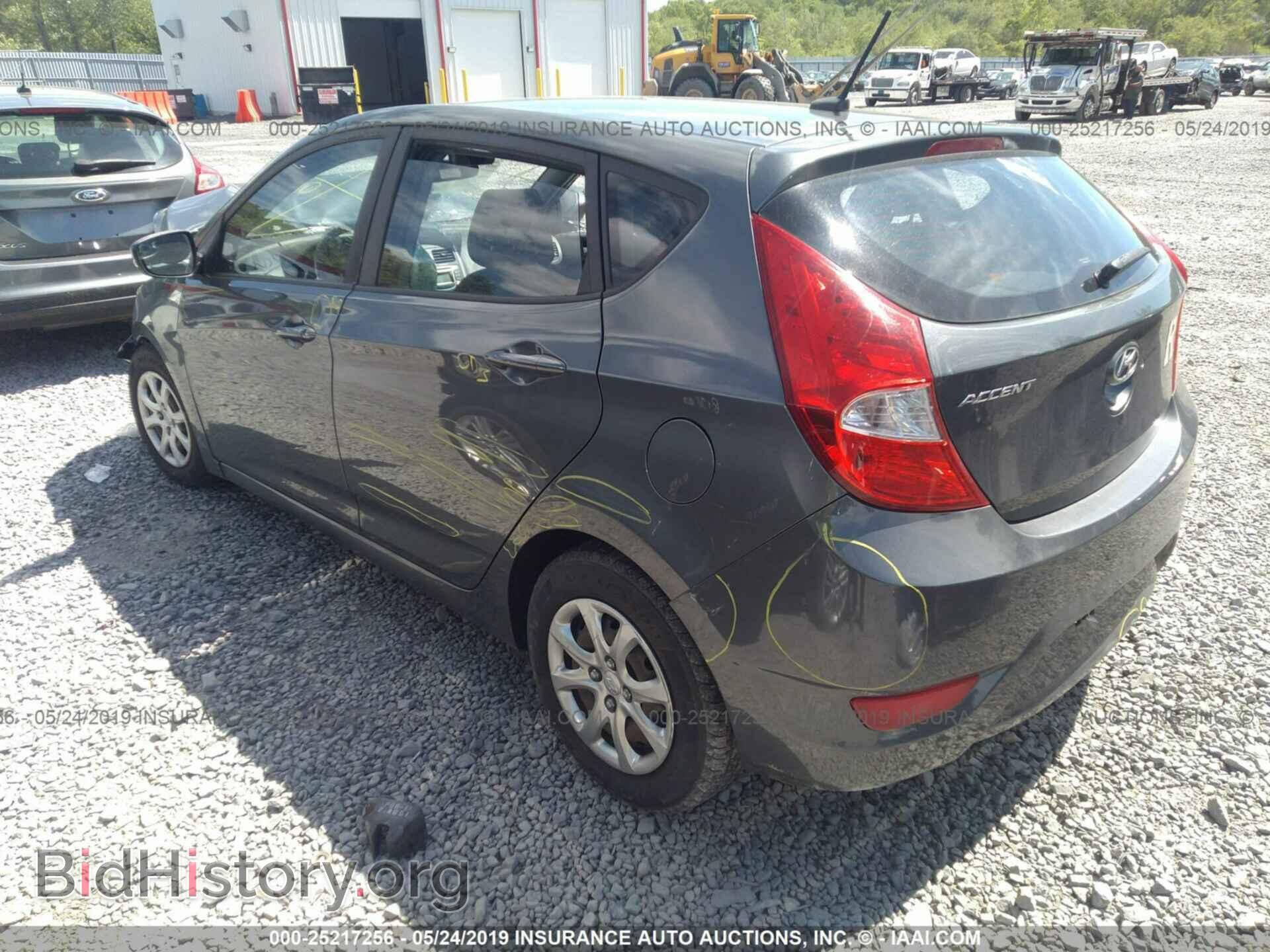 2013 HYUNDAI ACCENT - VIN: KMHCT5AE2DU097496 - Фото 3