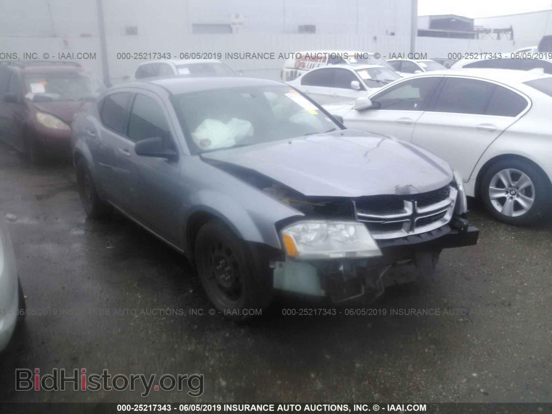 Фотография 1C3CDZAB4DN638674 - DODGE AVENGER 2013