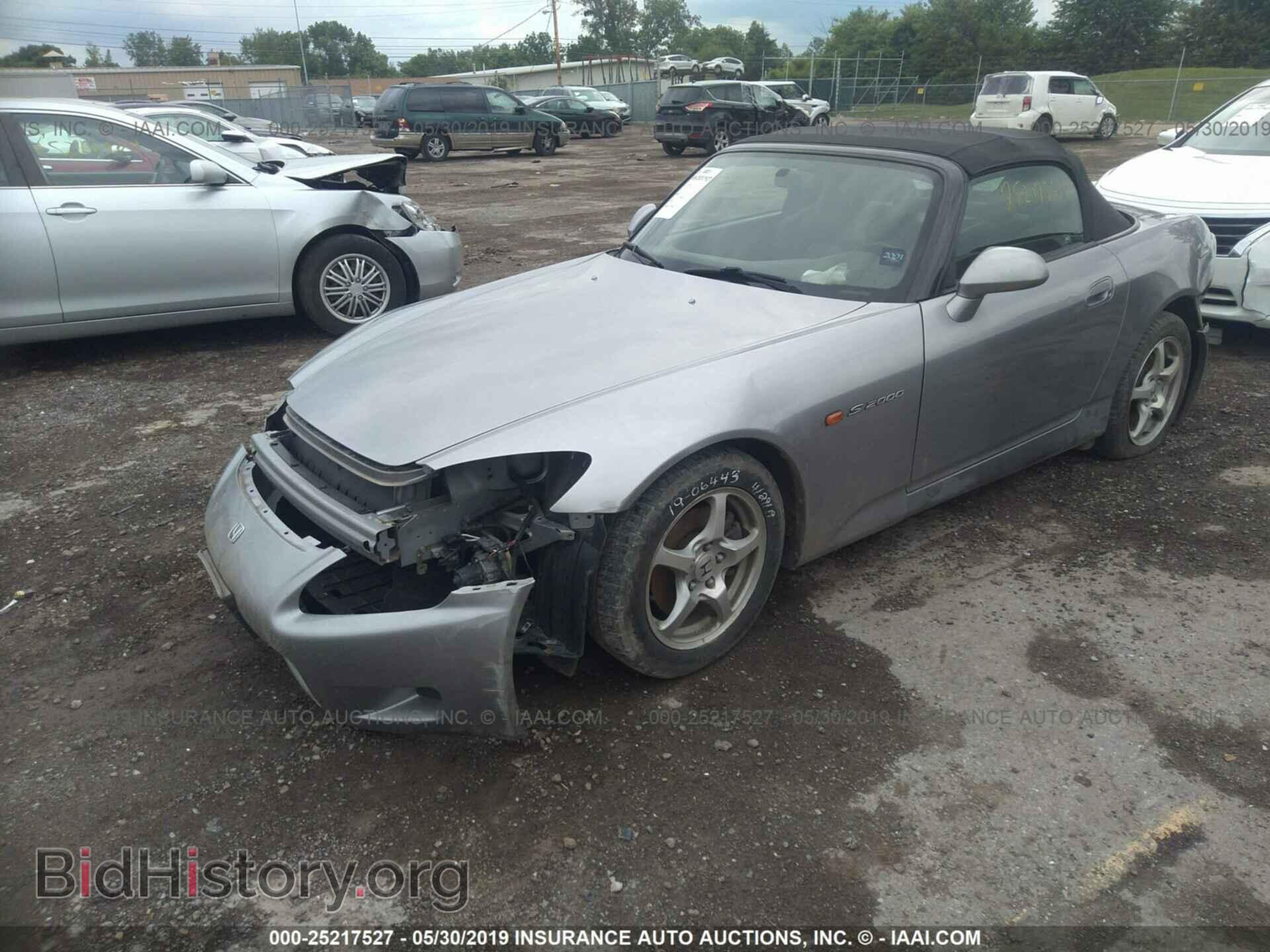 2001 HONDA S2000 - VIN: JHMAP11441T000783 - Фото 2