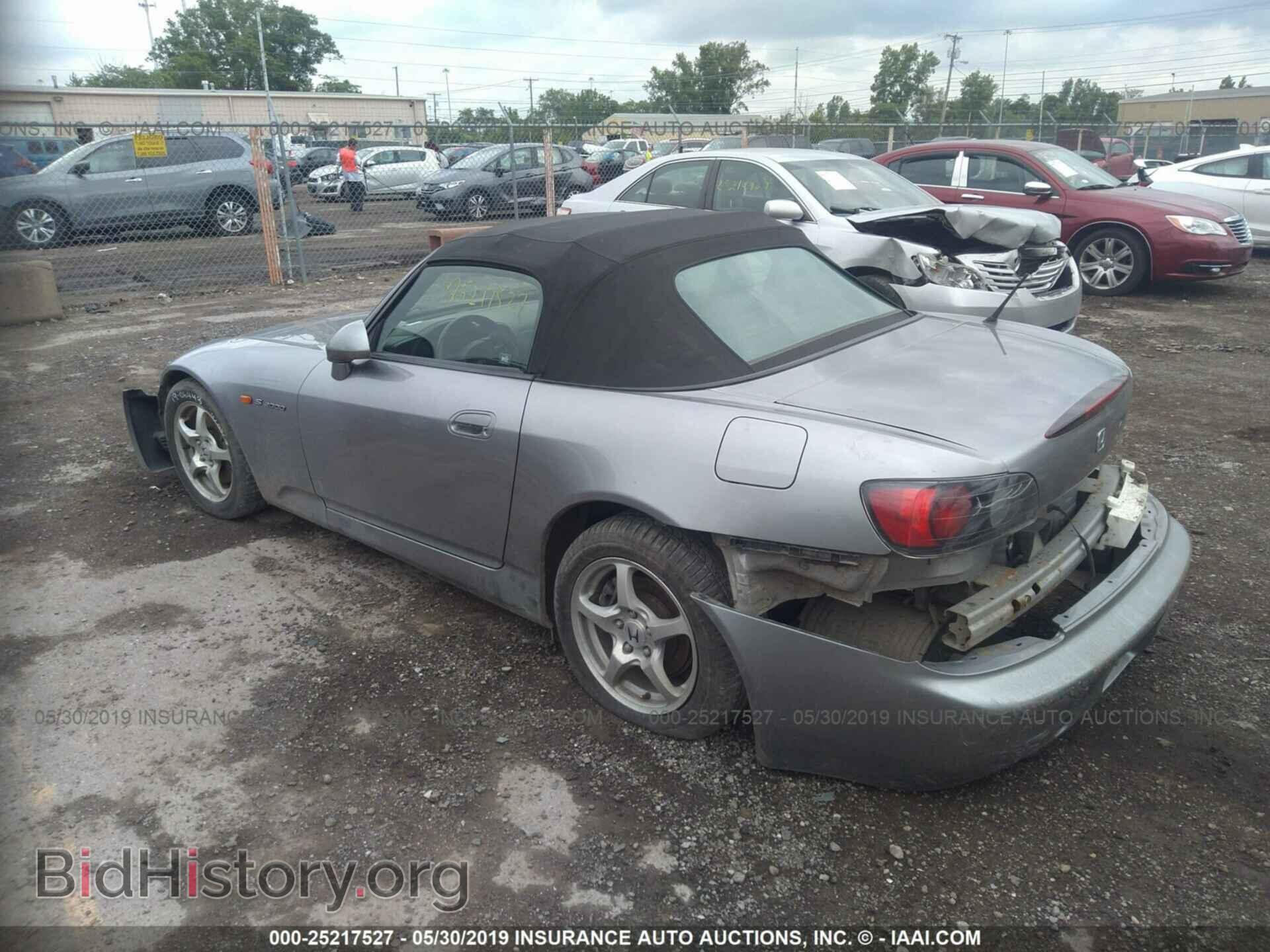 2001 HONDA S2000 - VIN: JHMAP11441T000783 - Фото 3