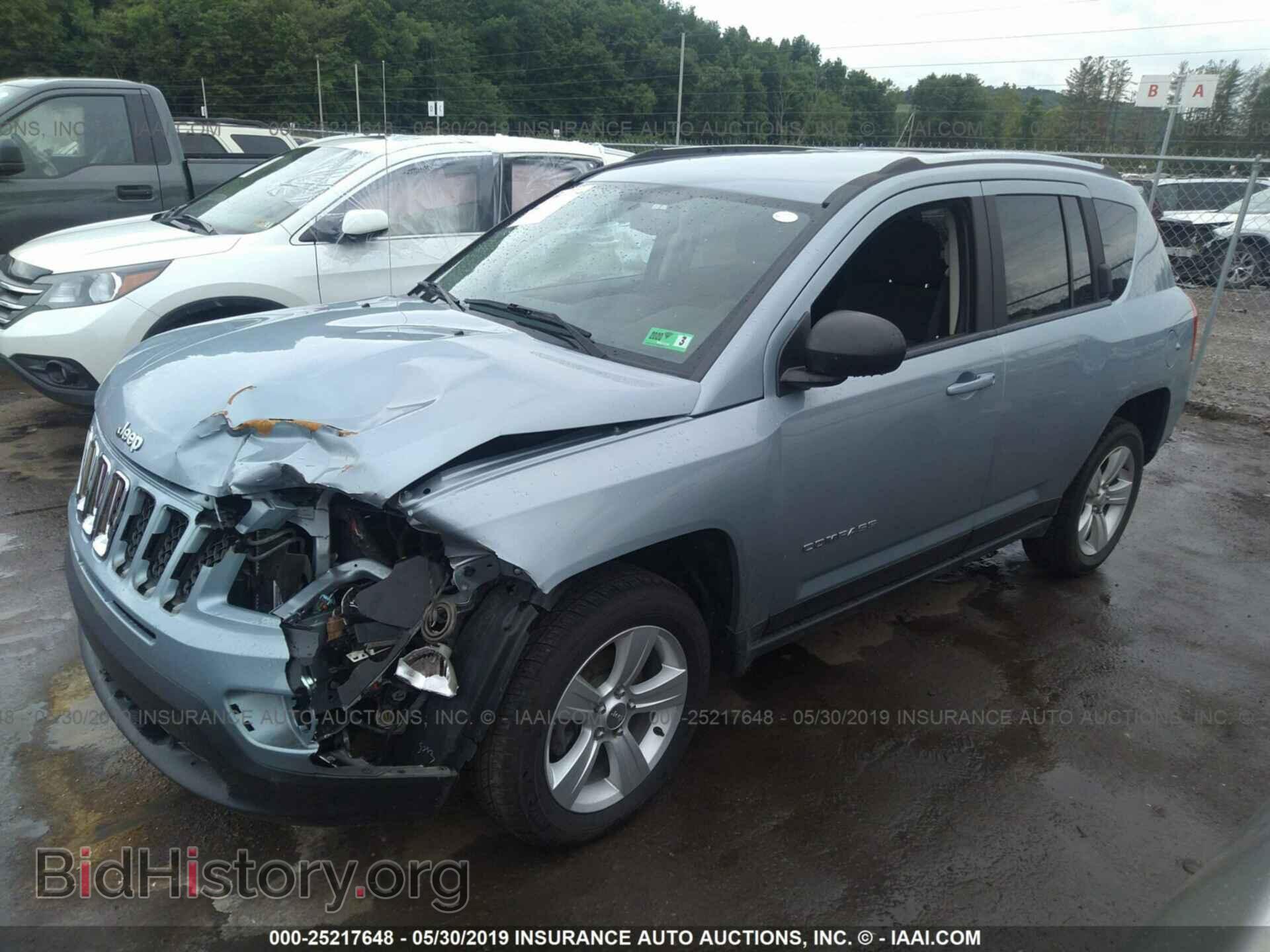 2013 JEEP COMPASS - VIN: 1C4NJDBBXDD145862 - Фото 2