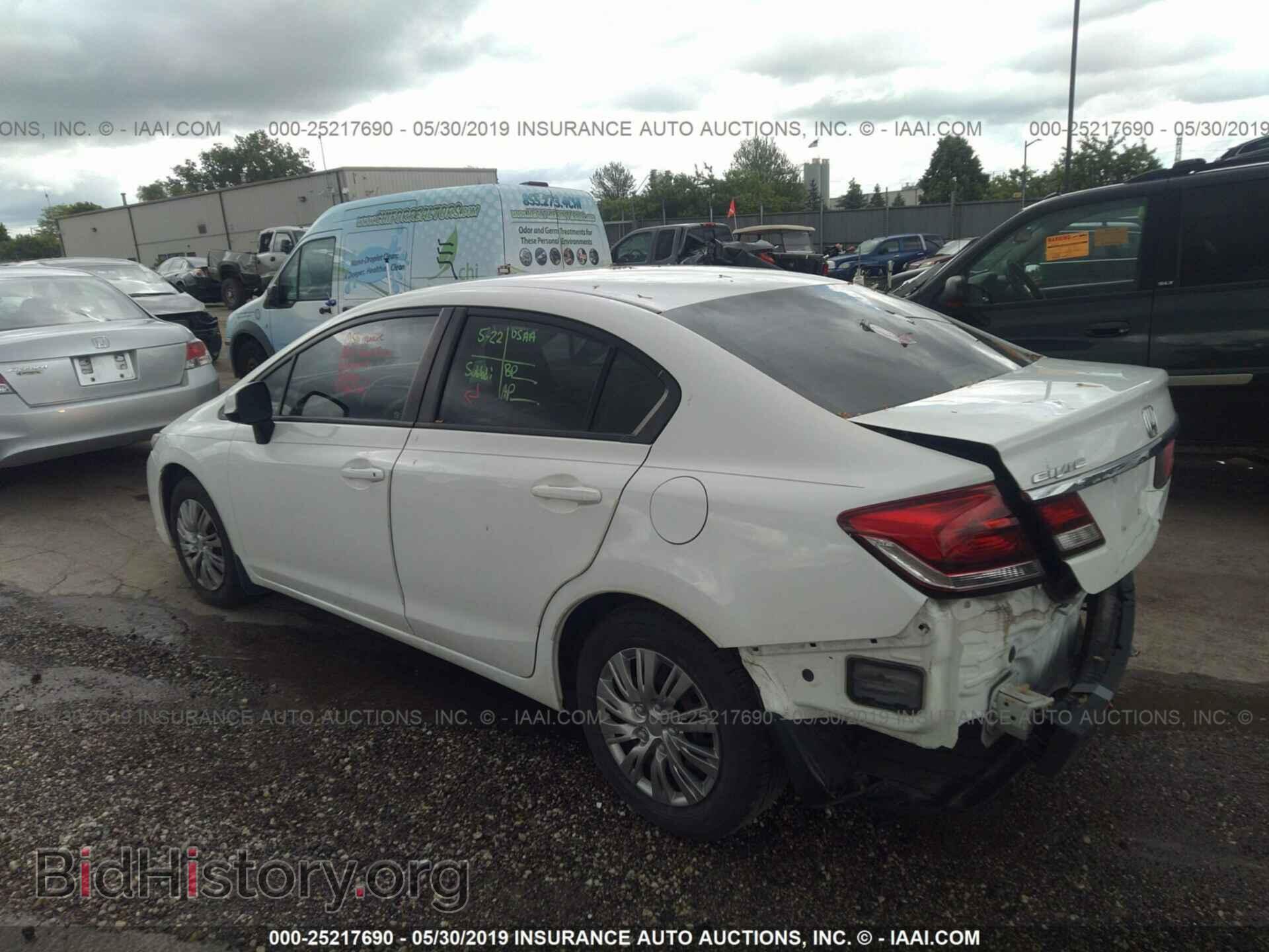 2013 HONDA CIVIC - VIN: 19XFB2F54DE064400 - Фото 3