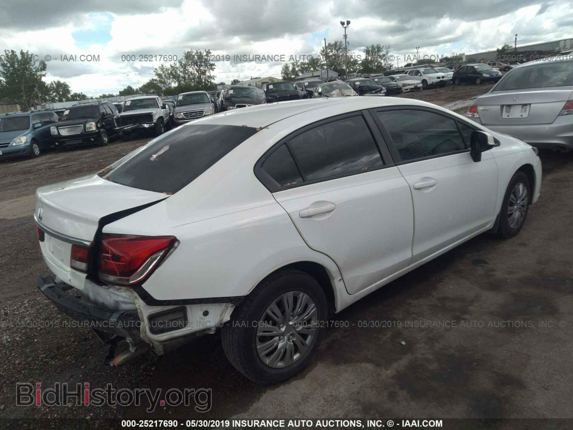 2013 HONDA CIVIC - VIN: 19XFB2F54DE064400 - Фото 4