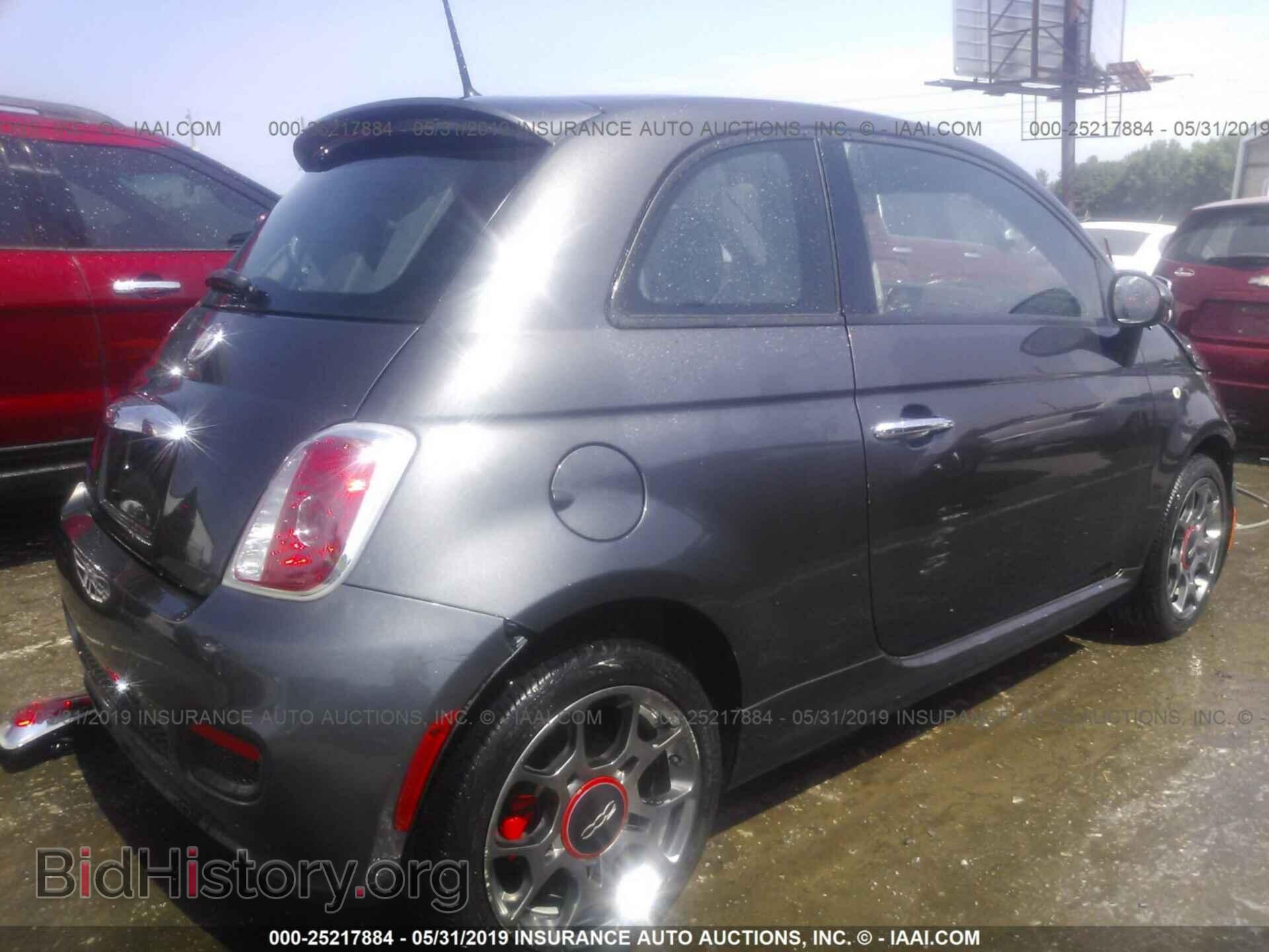 2014 FIAT 500 - VIN: 3C3CFFBR9ET267632 - Фото 4