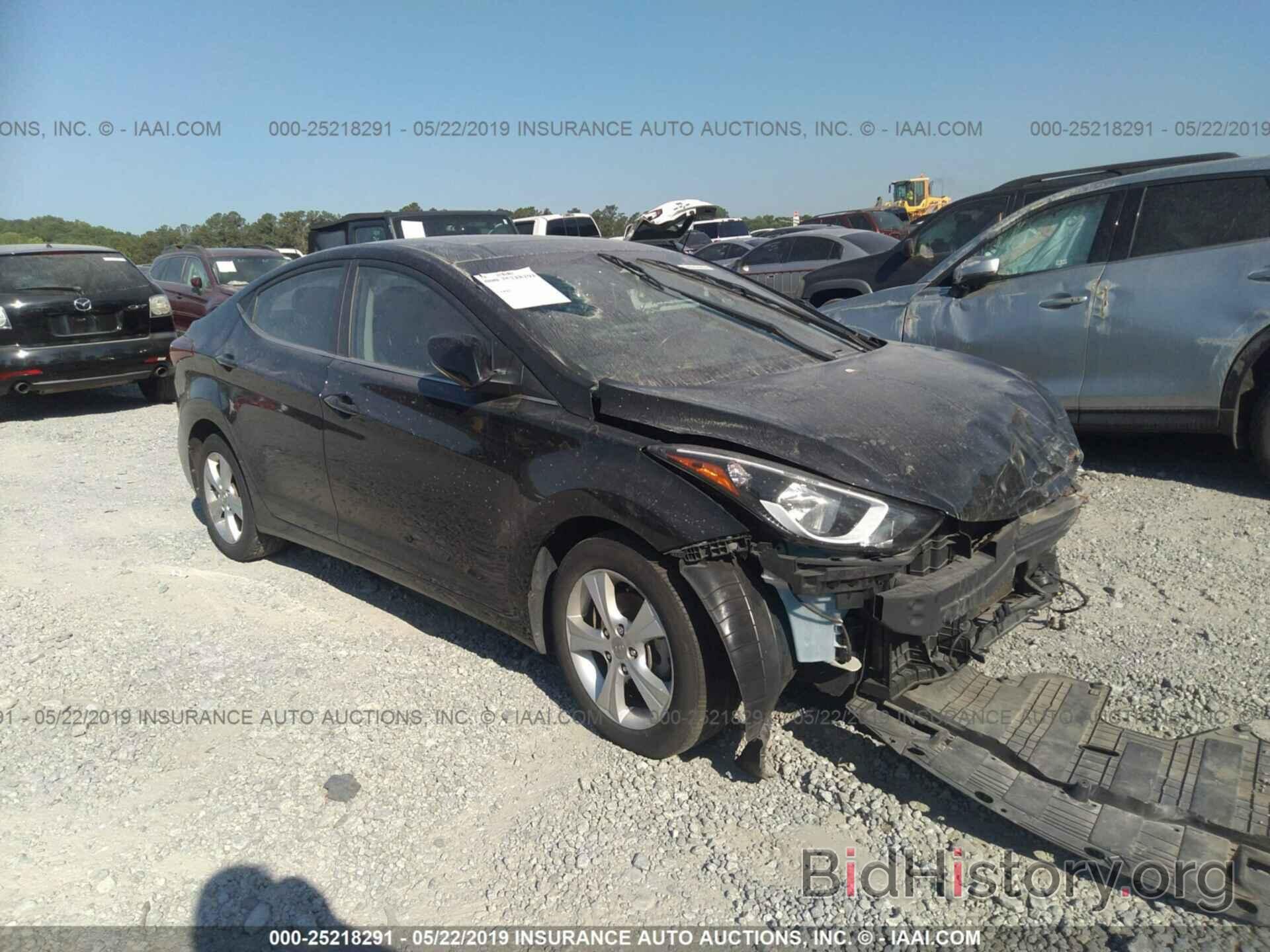 Фотография KMHDH4AE0GU484634 - HYUNDAI ELANTRA 2016