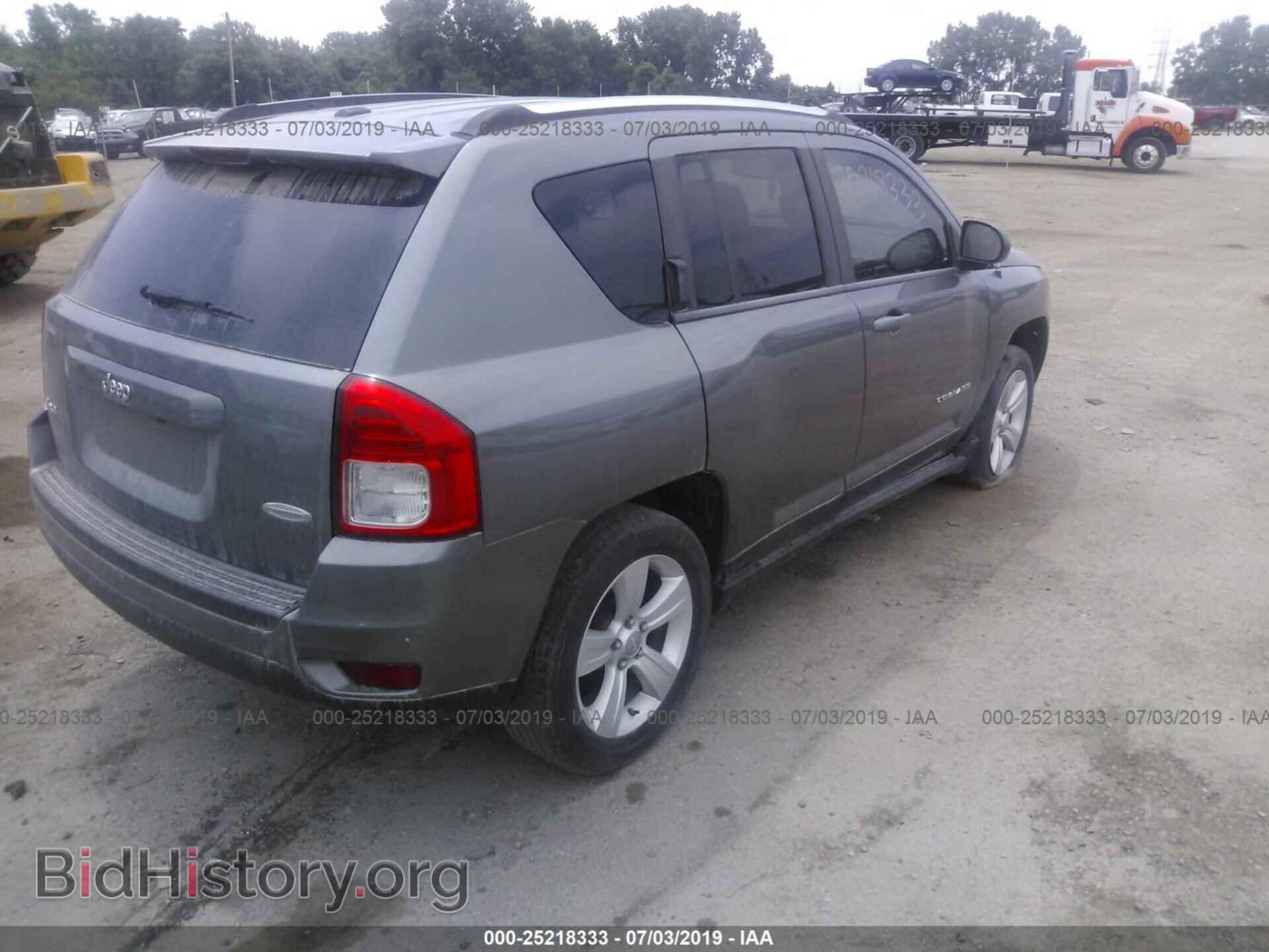 2012 JEEP COMPASS - VIN: 1C4NJDEB0CD625855 - Фото 4