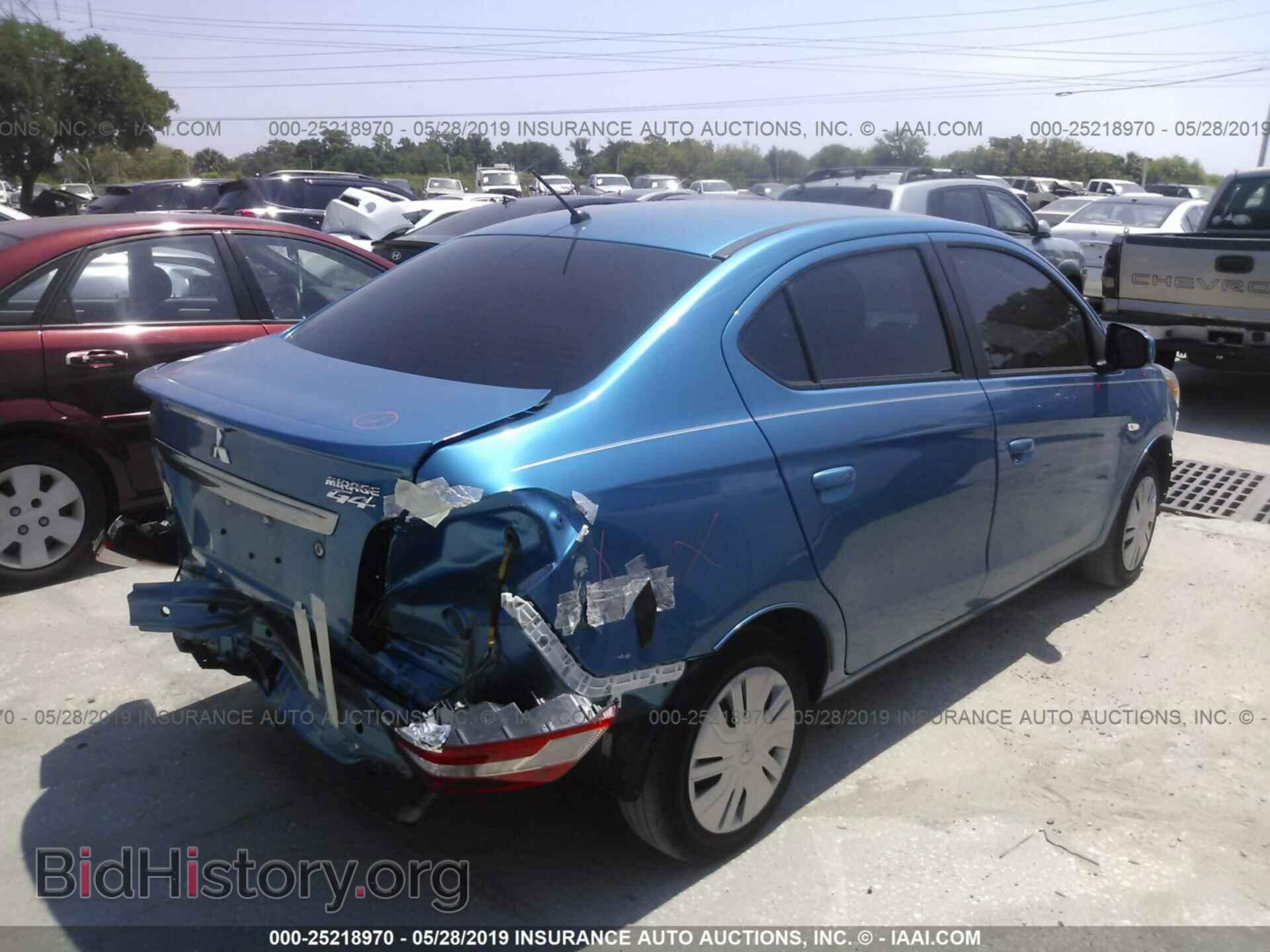 2017 MITSUBISHI MIRAGE - VIN: ML32F3FJ0HHF14880 - Фото 4